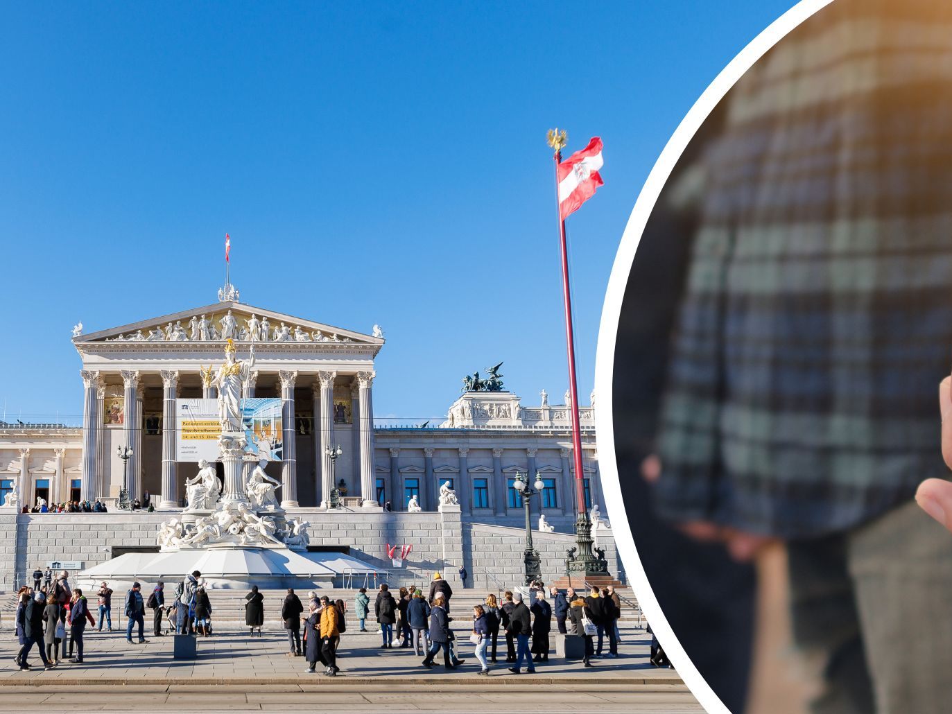 Der ÖGB plant eine Menschenkette rund ums Parlament als Protest gegen die Teuerung.