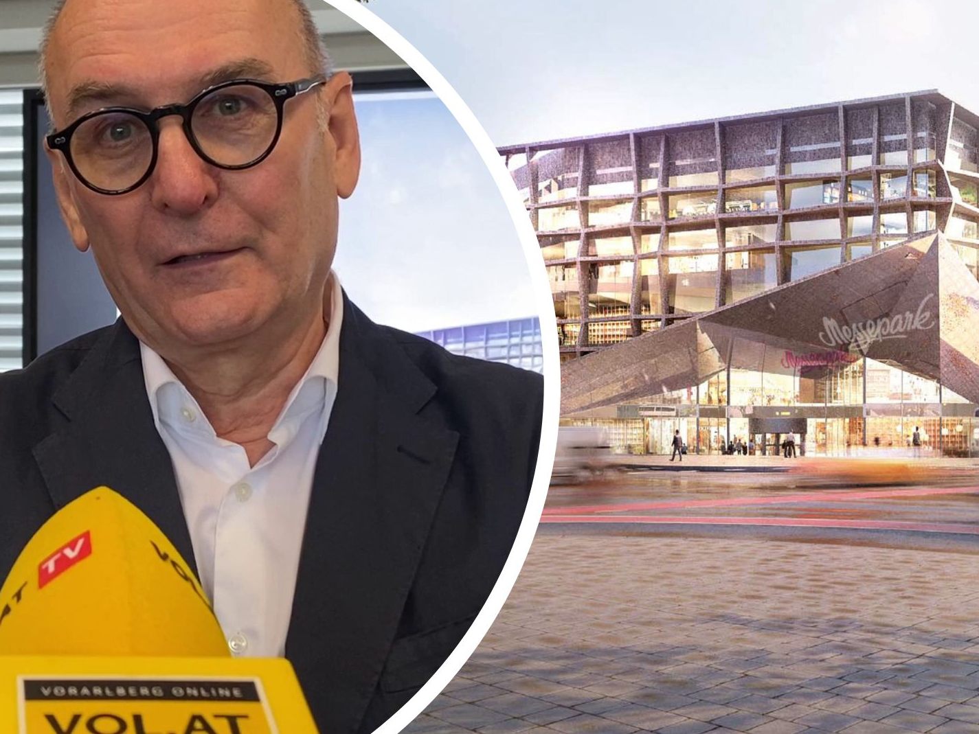 Wie soll der Messepark nach der Erweiterung aussehen, Herr Drexel?