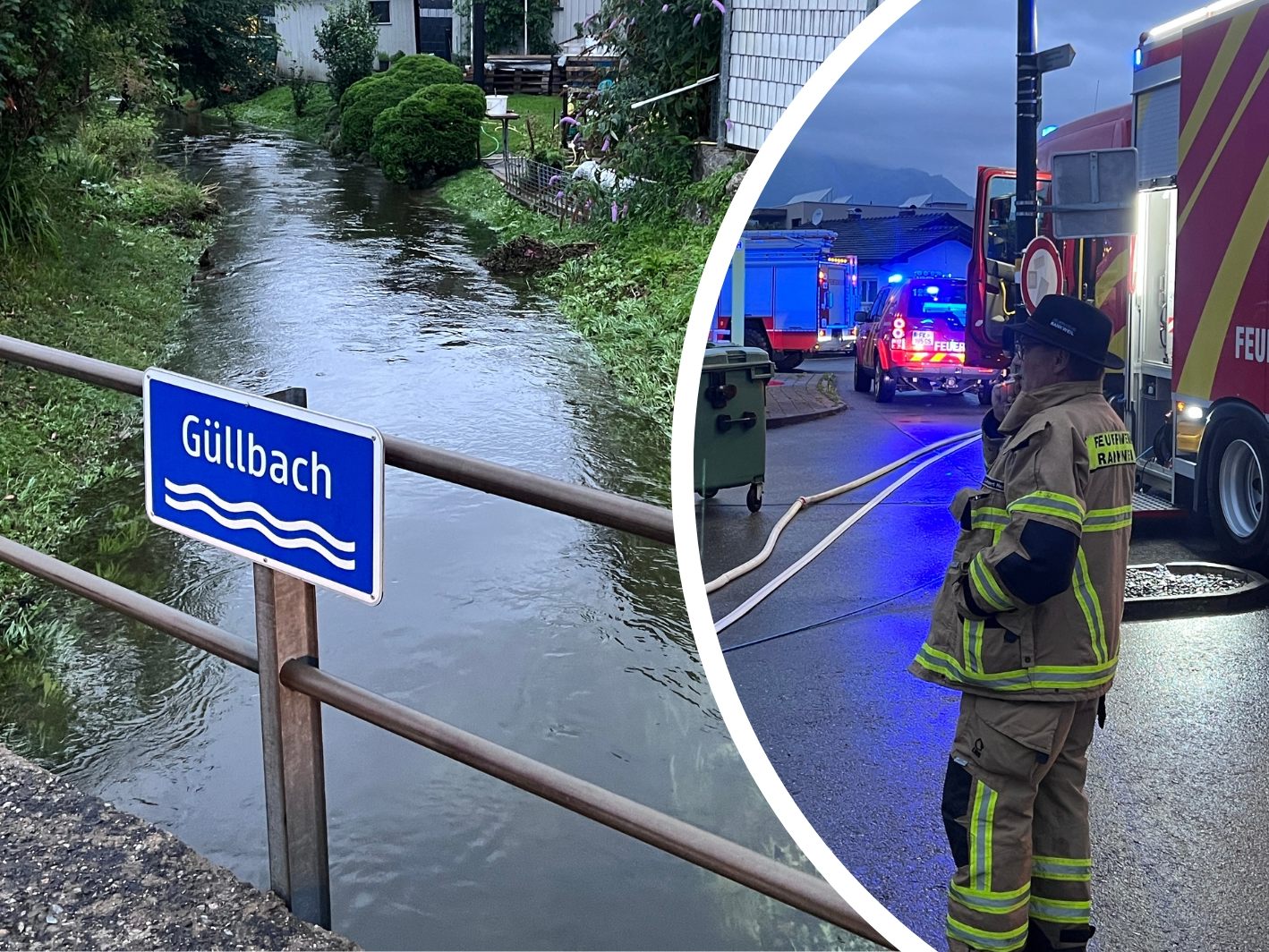 Die Feuerwehren waren besonders im Bezirk Feldkirch gefordert.