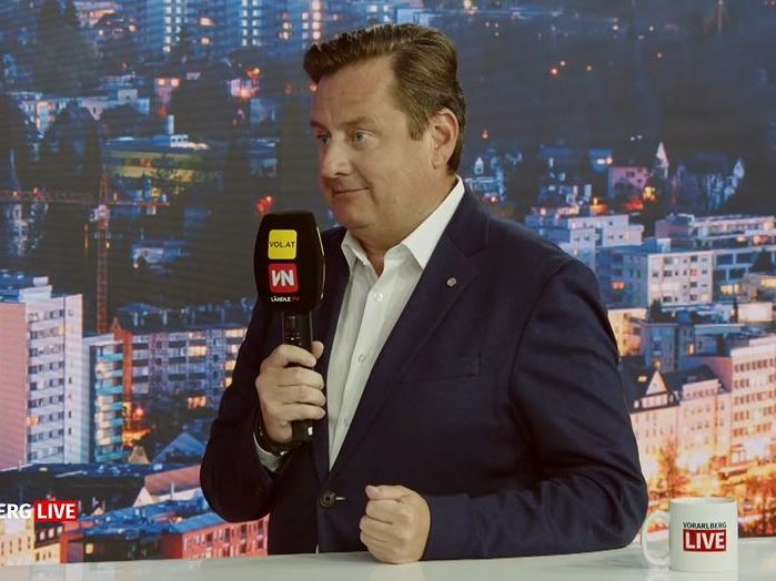 Kurt Egger, Generalsekretär des Wirtschaftsbundes, war am Donnerstag zu Gast in "Vorarlberg LIVE".