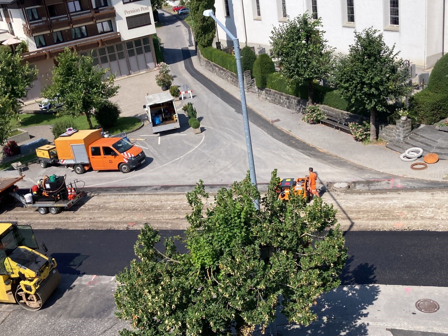 Lingenau ist am Mittwoch komplett gesperrt.