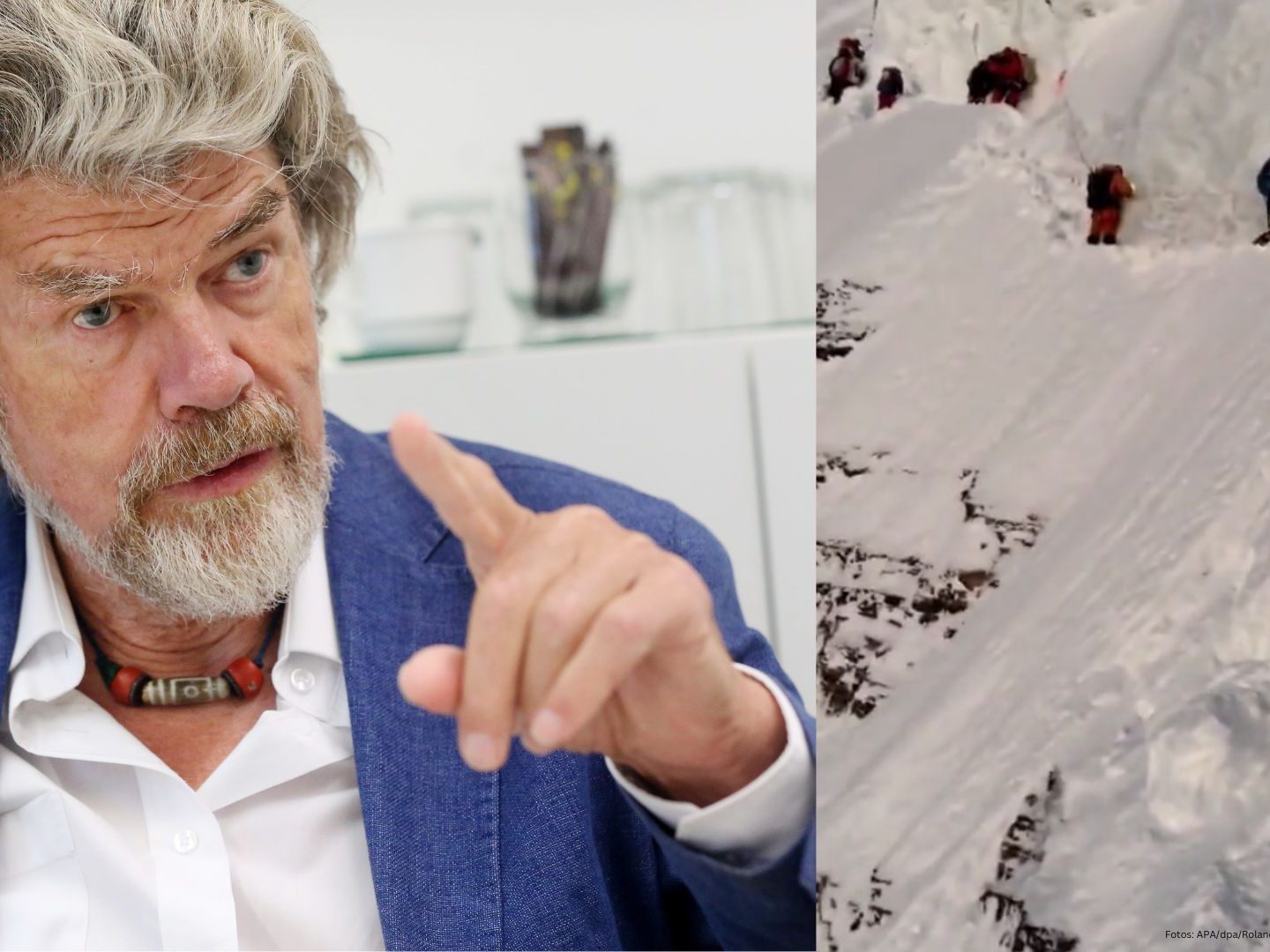 Reinhold Messner.