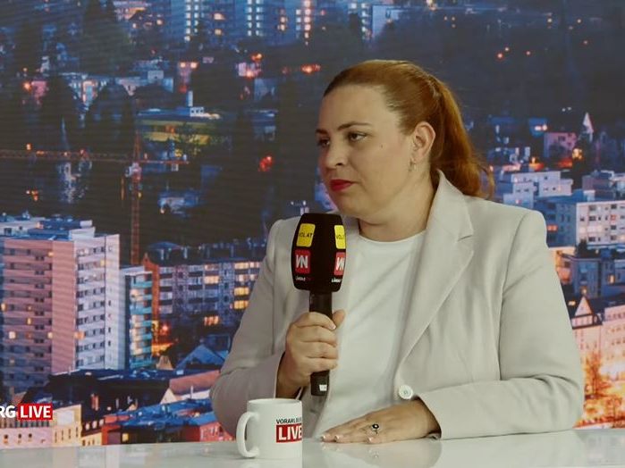 Nina Tomaselli war am Montag zu Gast in "Vorarlberg LIVE".