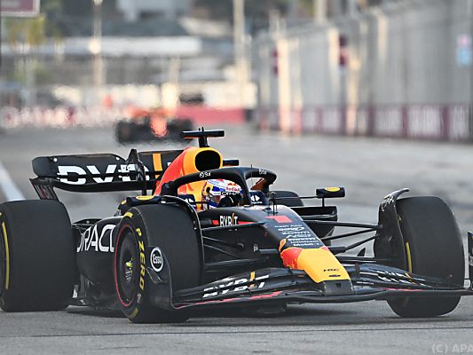 Red Bull läuft auf dem Marina Bay Street Circuit bisher nicht rund