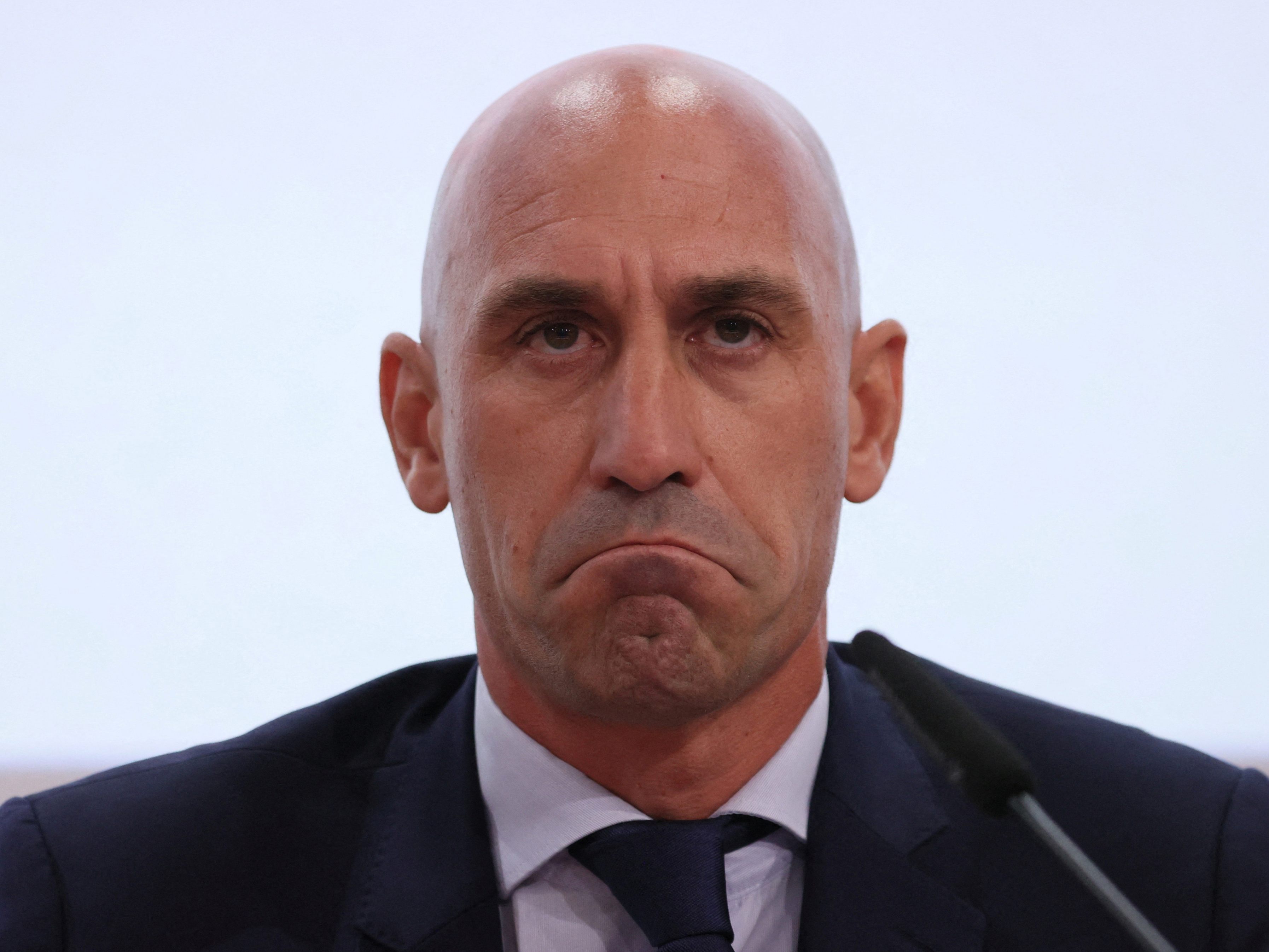 Rubiales zeigte leichte Reue.