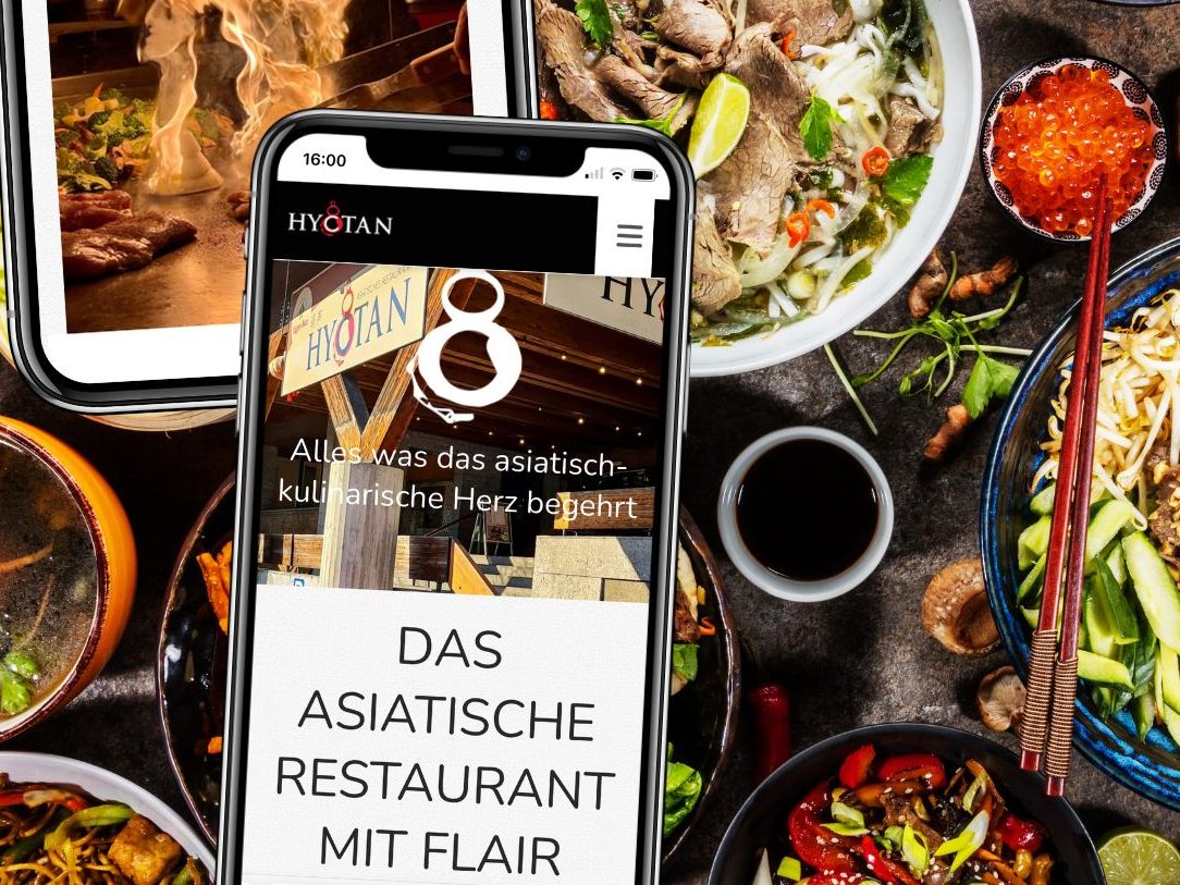 Das Hyotan bietet eine große Auswahl an asiatischen und insbesondere thailändischen Gerichten - immer frisch und köstlich zubereitet.