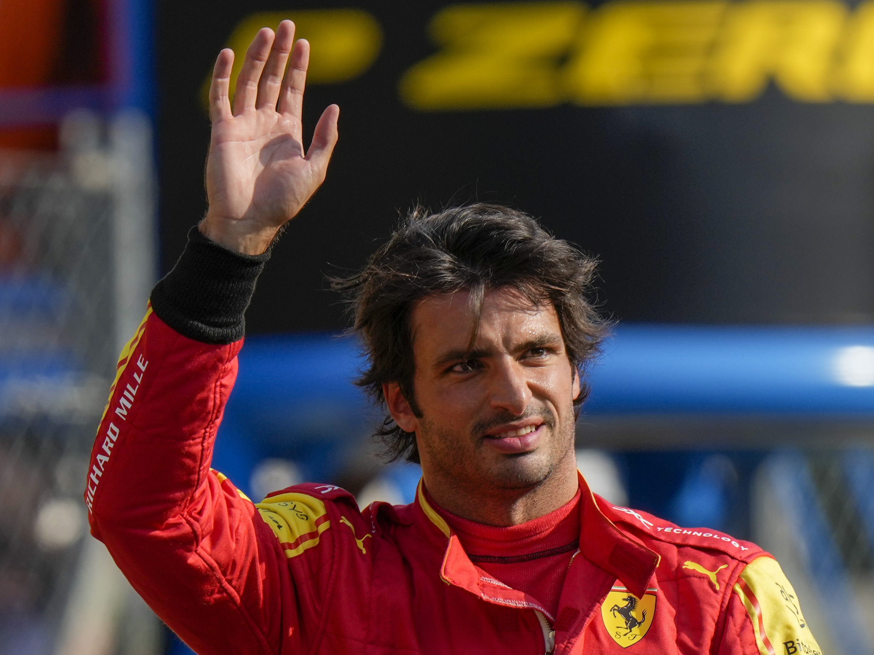 Carlos Sainz holte sich die F1-Pole Position in Monza.