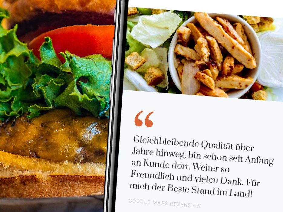Im Snackman in Tisis erwartet Sie eine große Auswahl an frisch zubereiteten Speisen.
