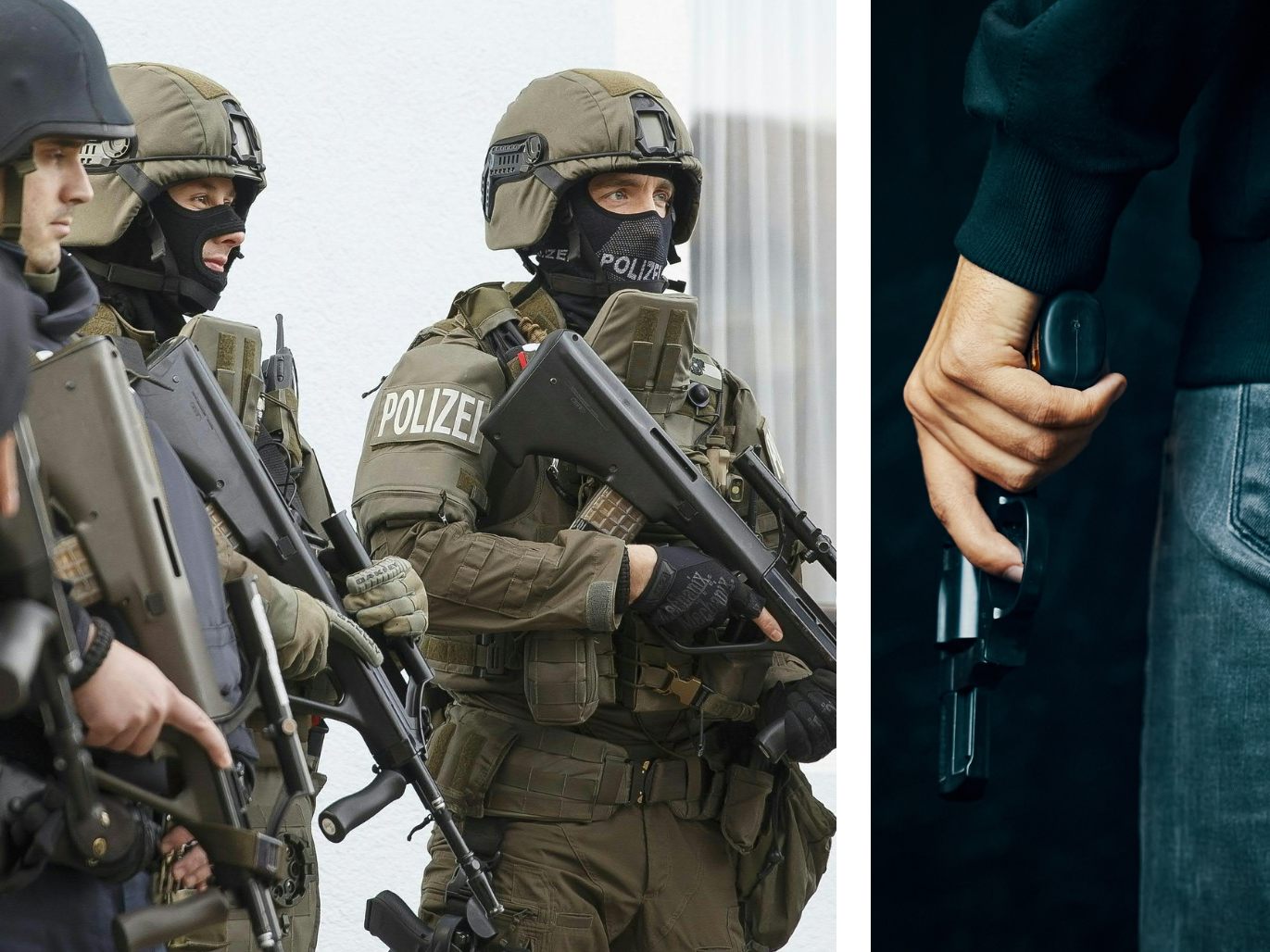 Mann bedroht Frau mit Schusswaffe: Cobra muss einrücken (Symbolbild)