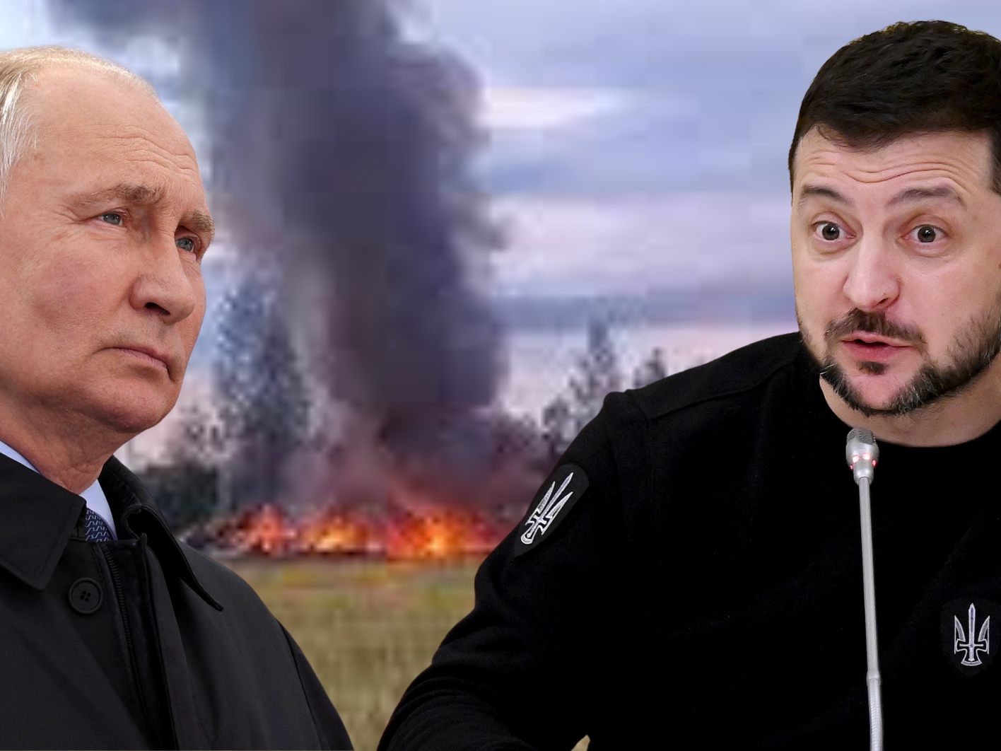 Selenskyj macht Putin für den Tod Prigoschins verantwortlich.