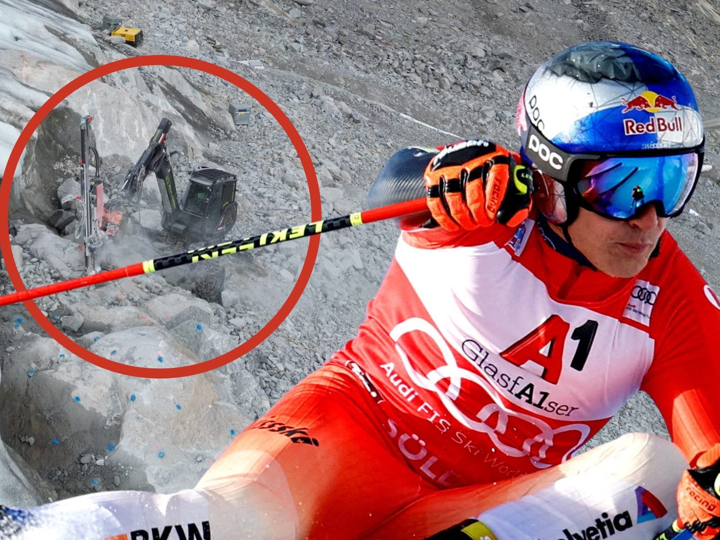 Wirbel um Gletscher-Zerstörung.