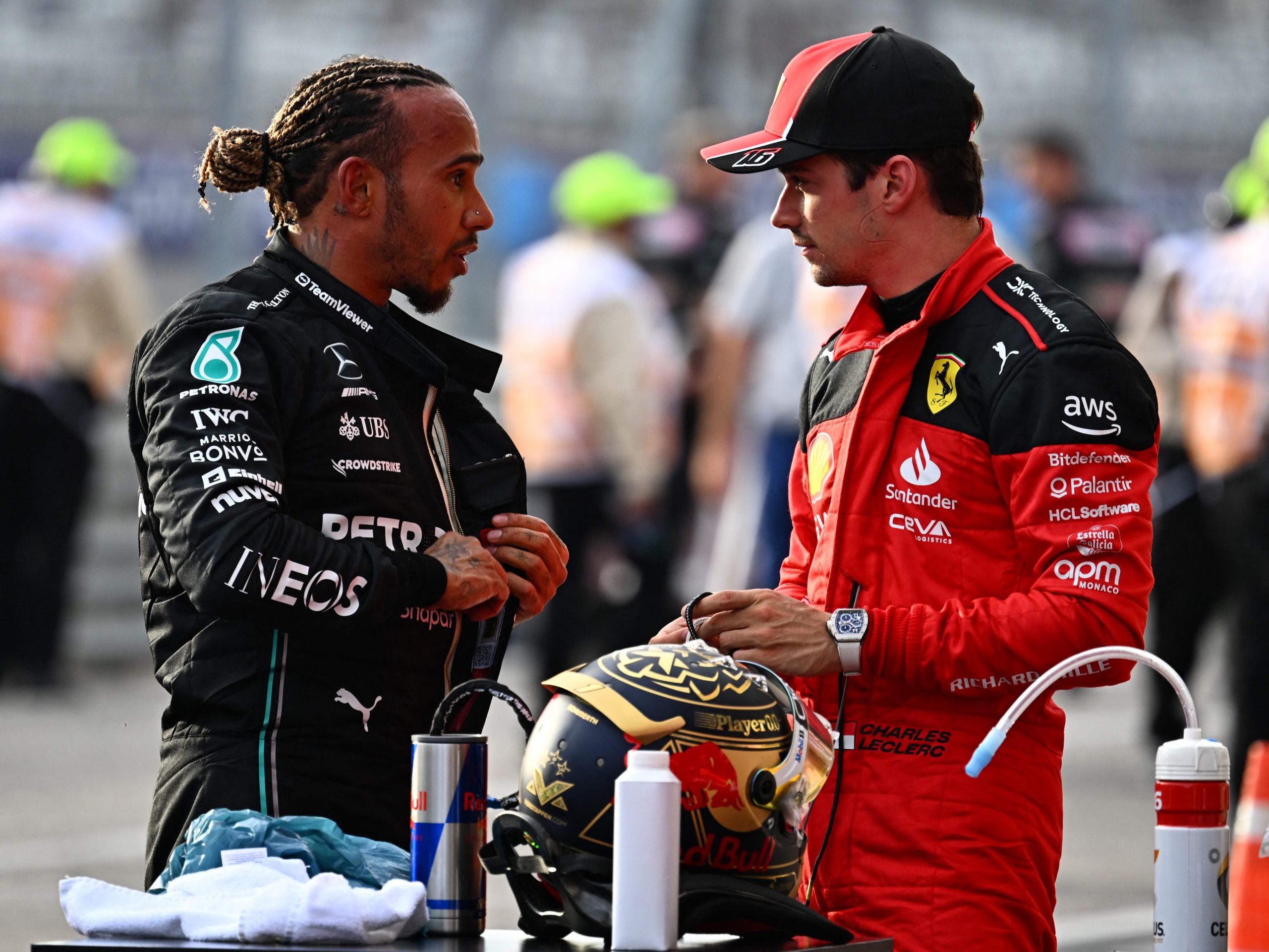 Lewis Hamilton und Charles Leclerc wurden disqualifiziert.