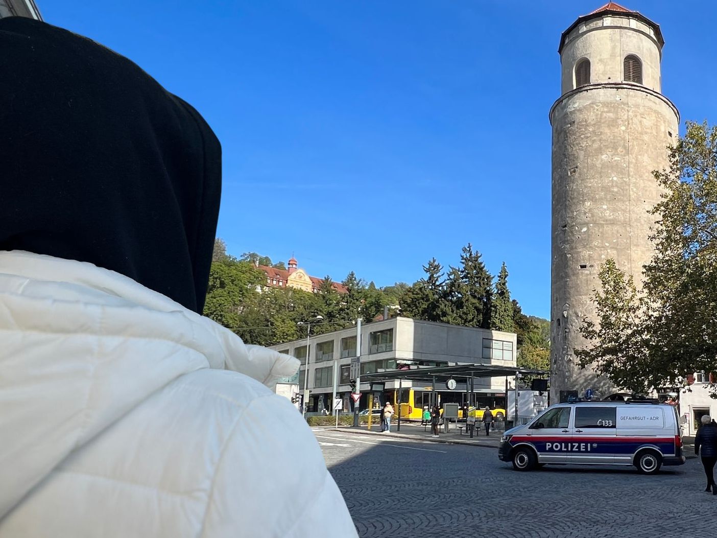 Der Feldkircher Sparkassenplatz am Katzenturm sorgt für Schlagzeilen.