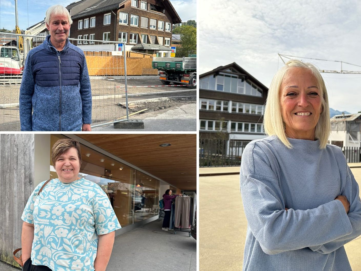 Wie ist die Stimmung im Egger Zentrum rund um die Großbaustelle zum Posthus?