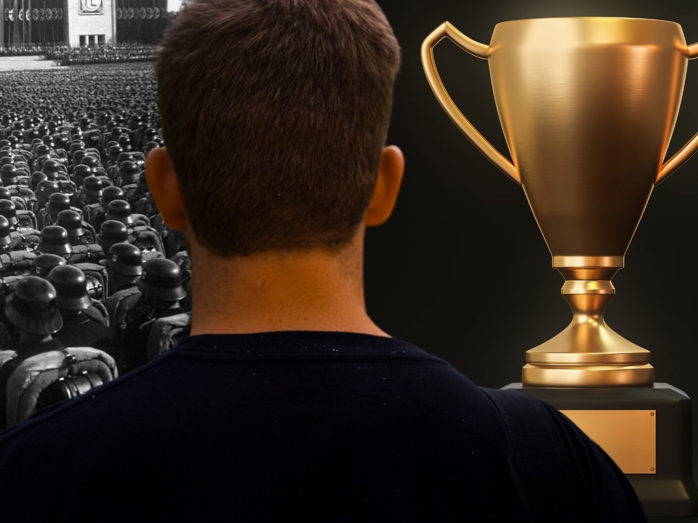 Schüler gewinnt ersten Platz bei Kostüm-Wettbewerb.