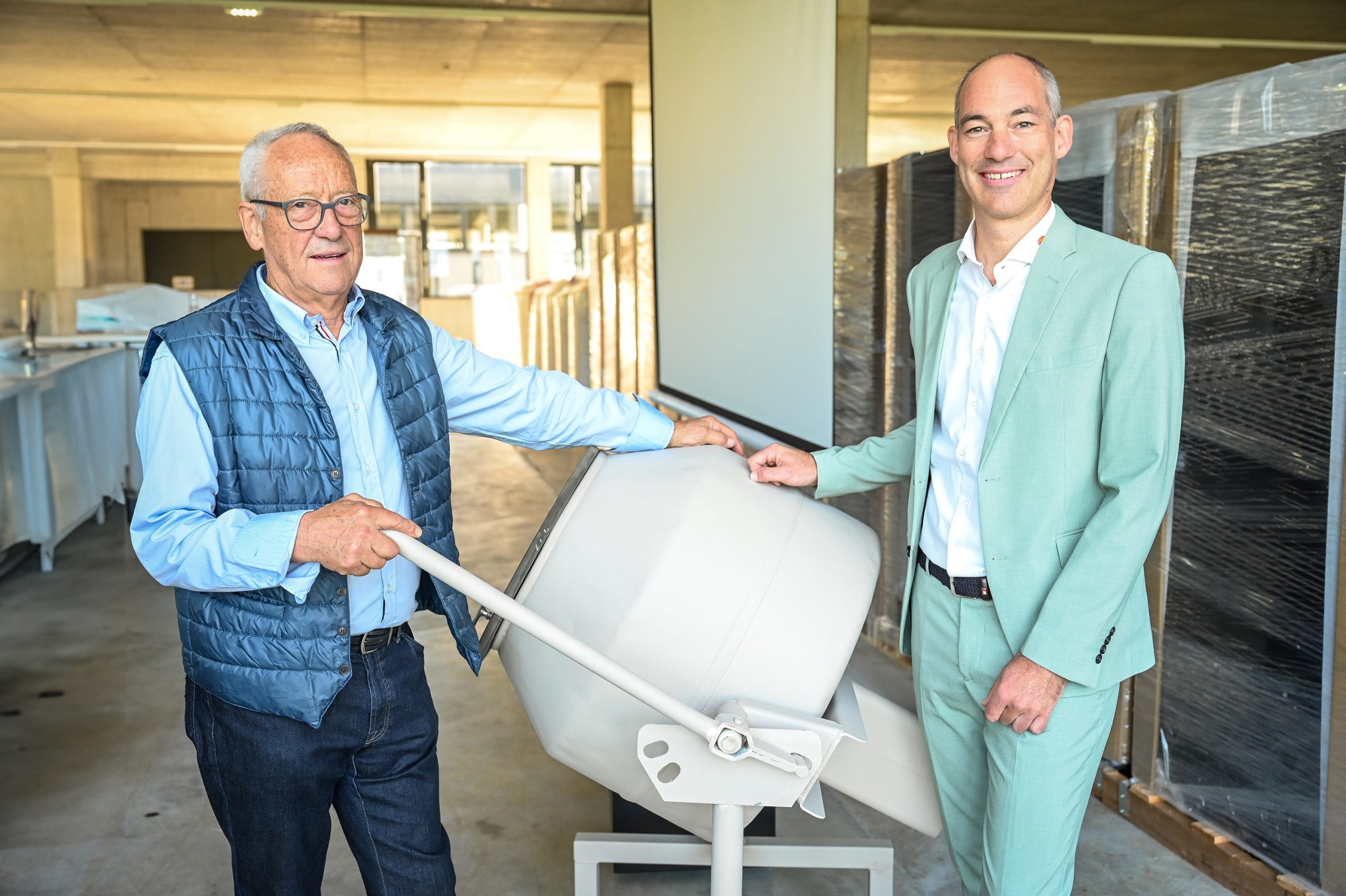 Hämmerle Kaffee - Firmengründer Dieter Hämmerle und Geschäftsführer Markus Hämmerle