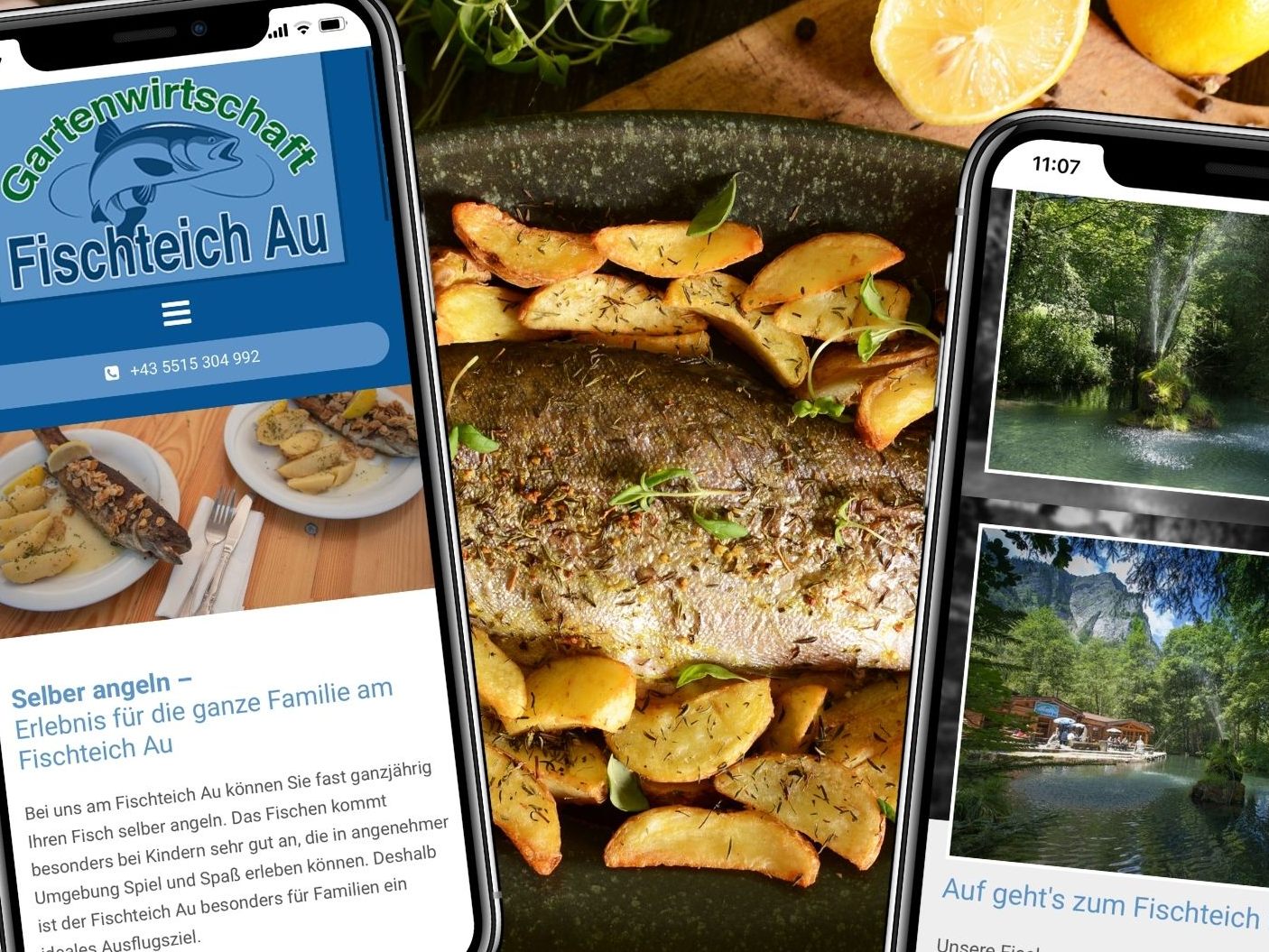 Das Restaurant in Au serviert eine einfache, aber authentische Auswahl an Gerichten, die hauptsächlich auf Fisch basieren.
