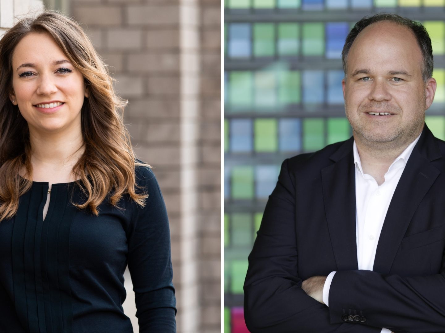 Isabel Russ (l.) wird Geschäftsführerin von Russmedia und Chefredakteurin der Vorarlberger Nachrichten und folgt in diesen Positionen auf Gerold Riedmann (r.).