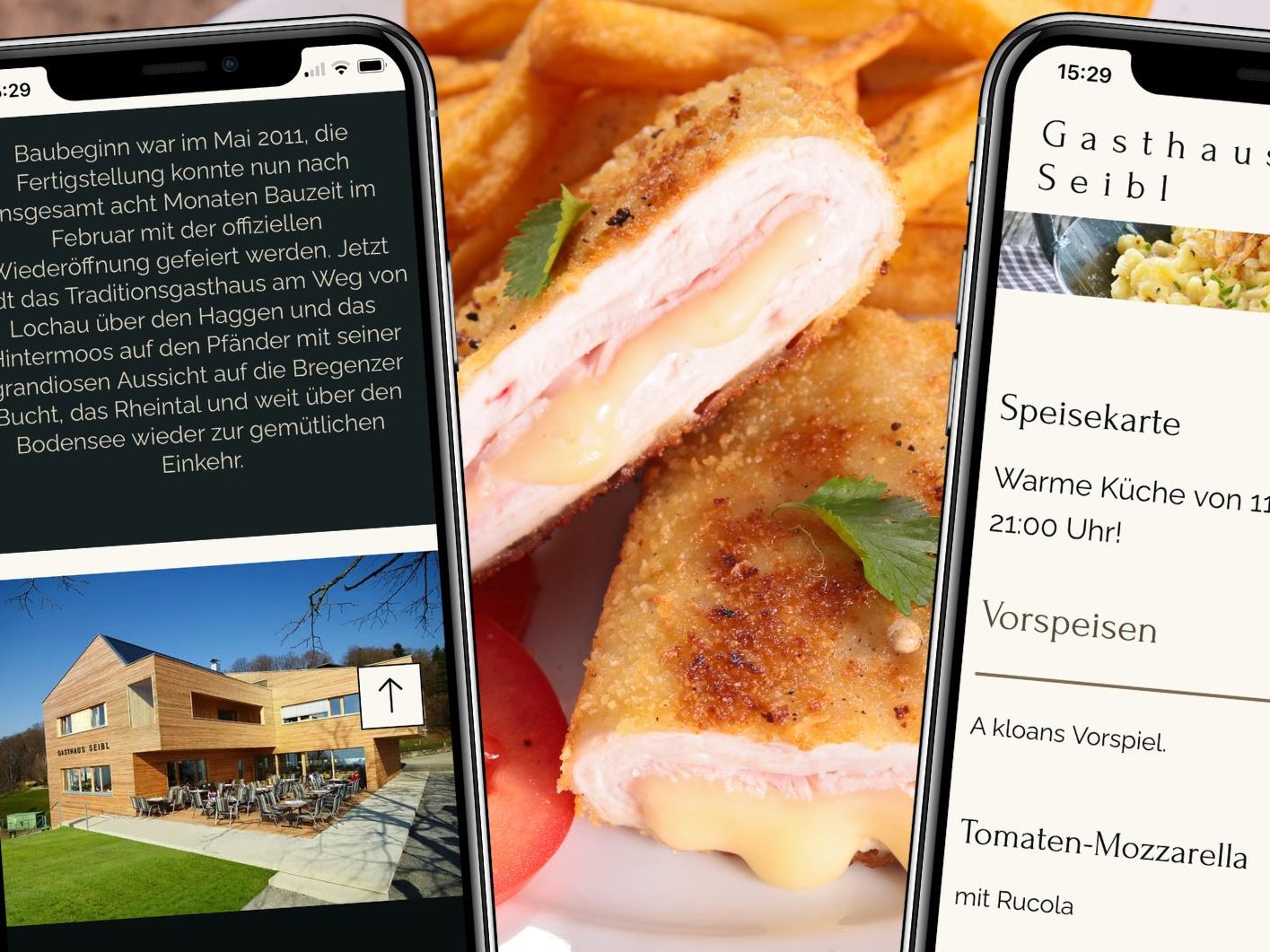 Im Gasthaus Seibl können Gäste eine köstliche Mischung aus traditionellen Vorarlberger Spezialitäten und modernen Interpretationen genießen.