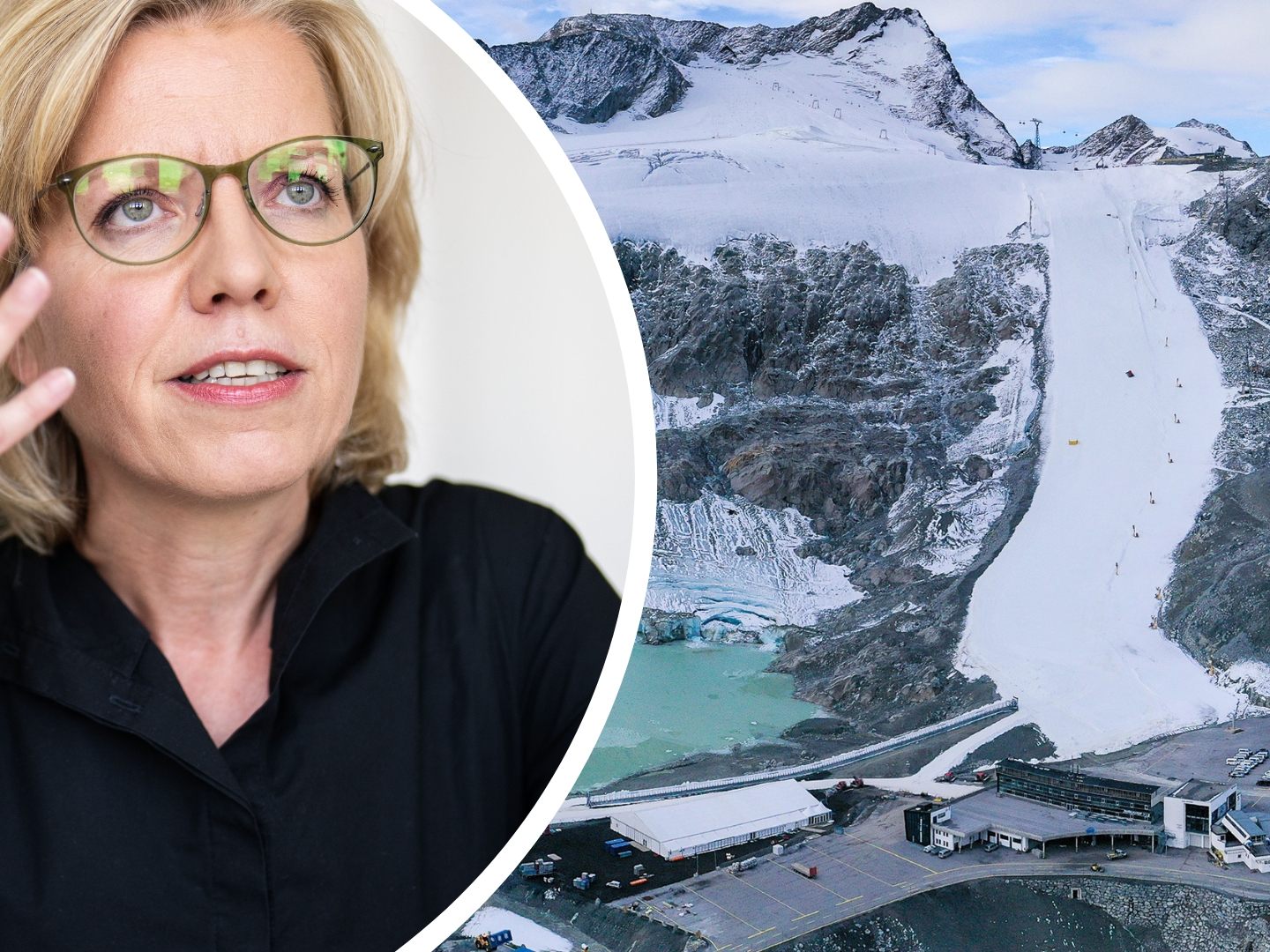 Umweltministerin Gewessler zeigt sich skeptisch gegenüber dem anstehenden Ski-Weltcup-Auftakt in Sölden.