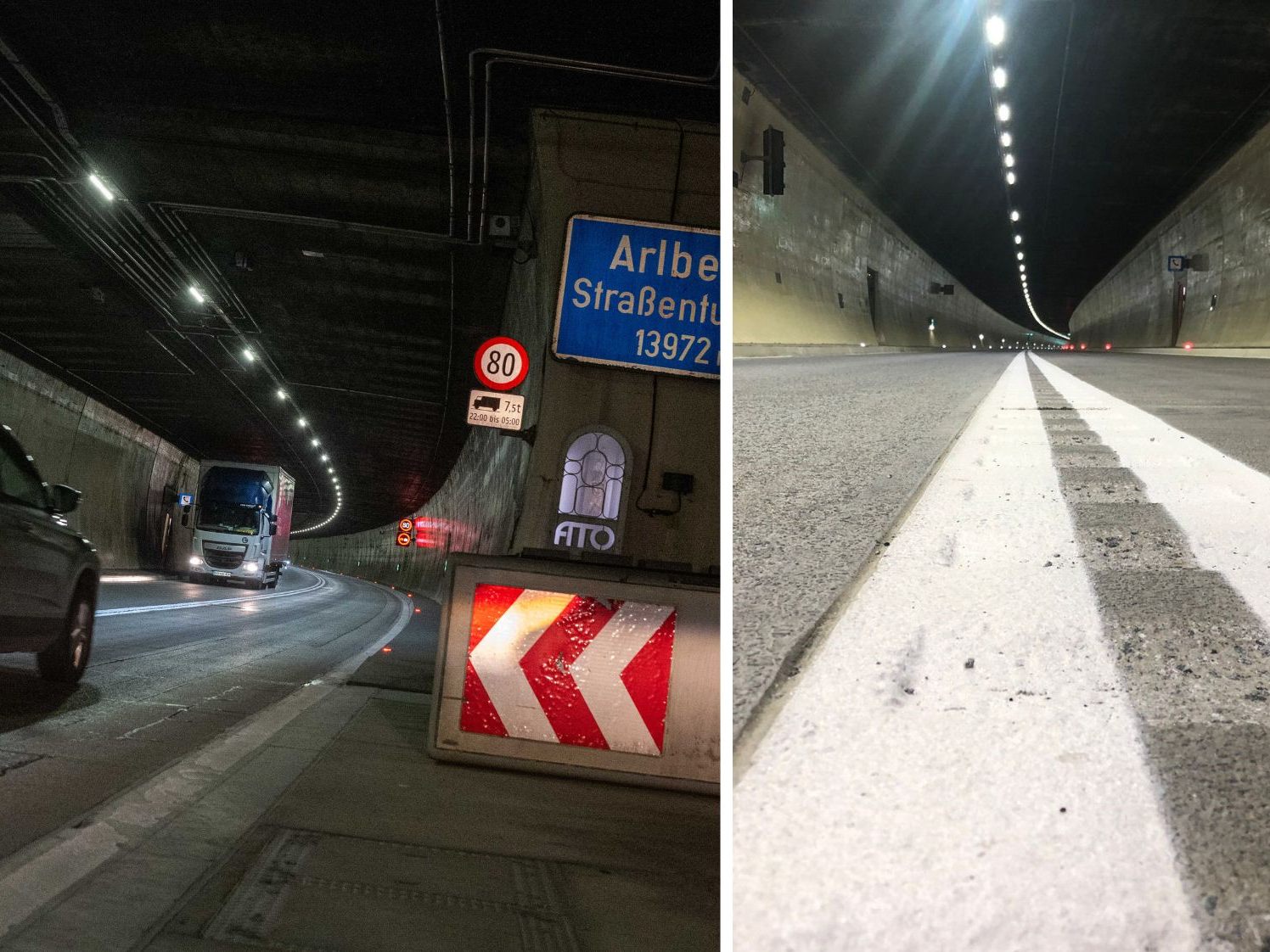 Ab 6. Oktober wieder freie Fahrt durch den Arlbergtunnel.
