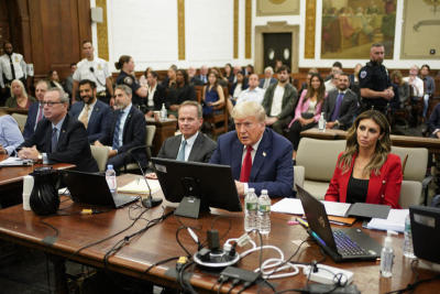 Donald Trump vor Gericht