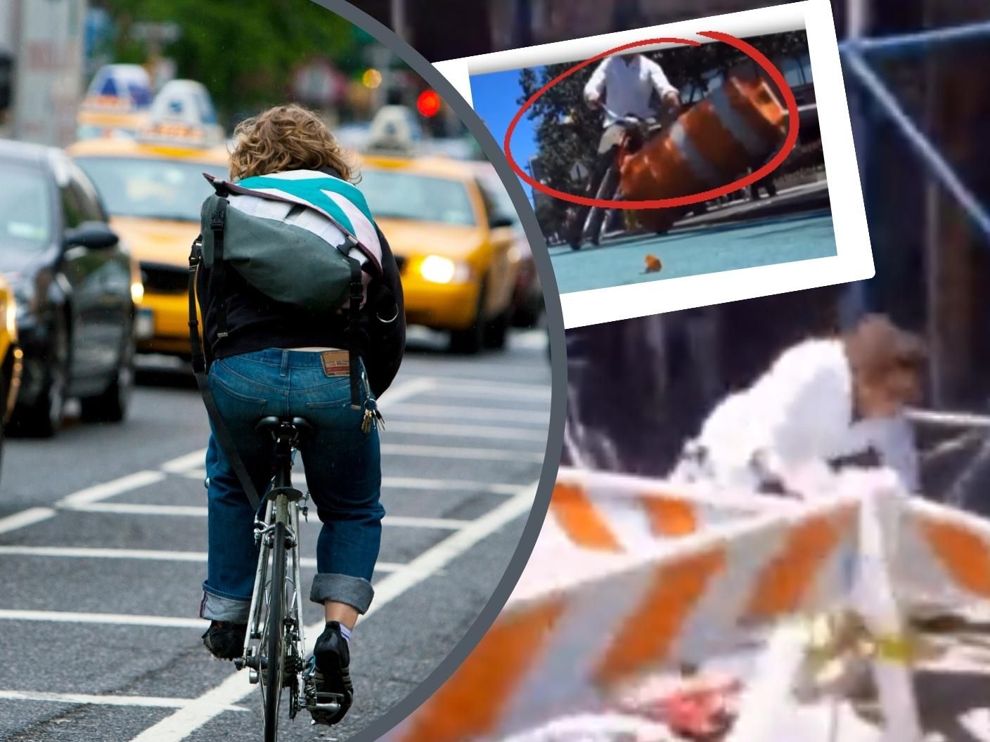Ein Strafticket für das Nichtbenutzen der Fahrradspur bringt einen New Yorker dazu, auf humorvolle Weise auf ein Problem hinzuweisen.