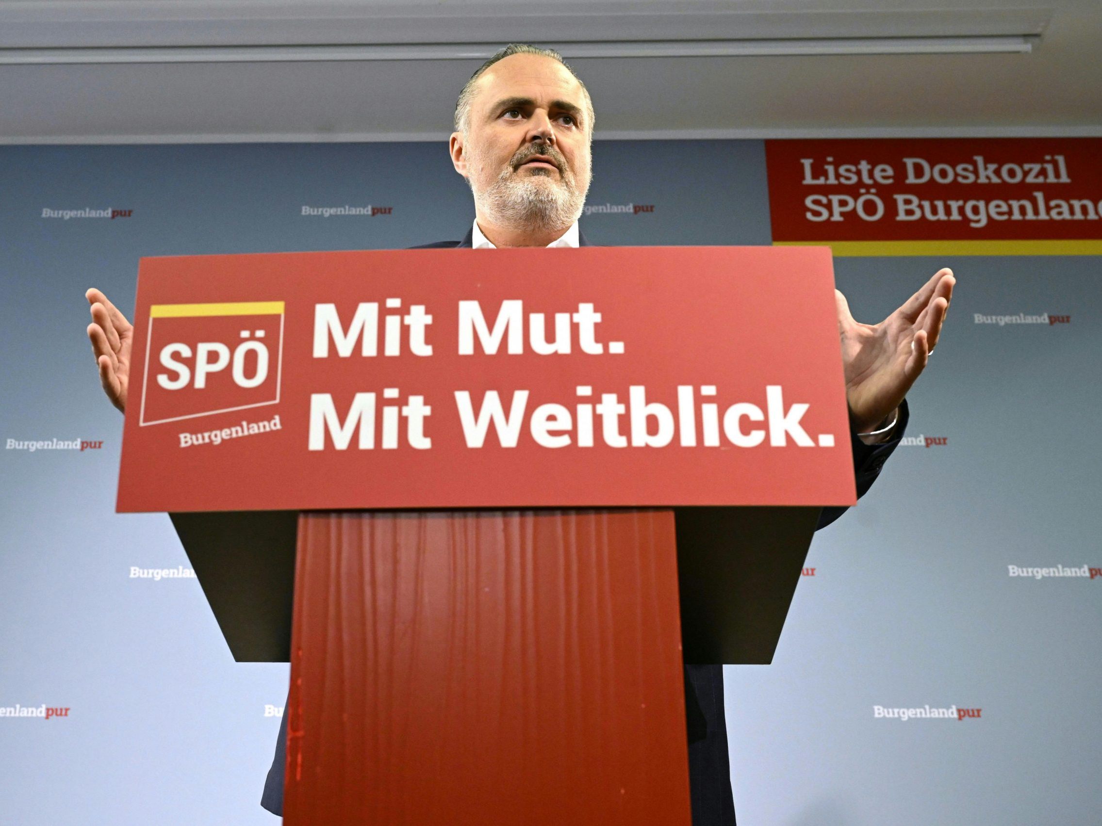 Doskozil wird sich 2025 im Burgenland der Wiederwahl stellen.