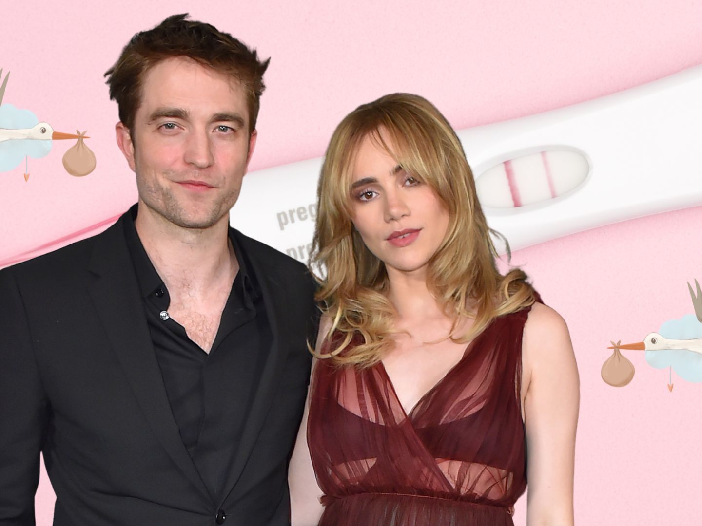 Babyglück bei Pattinson und Waterhouse