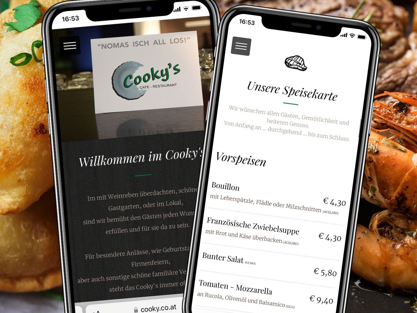 Im Cooky's werden kulinarische Hochgenüsse und ein lebendiges Ambiente geboten.