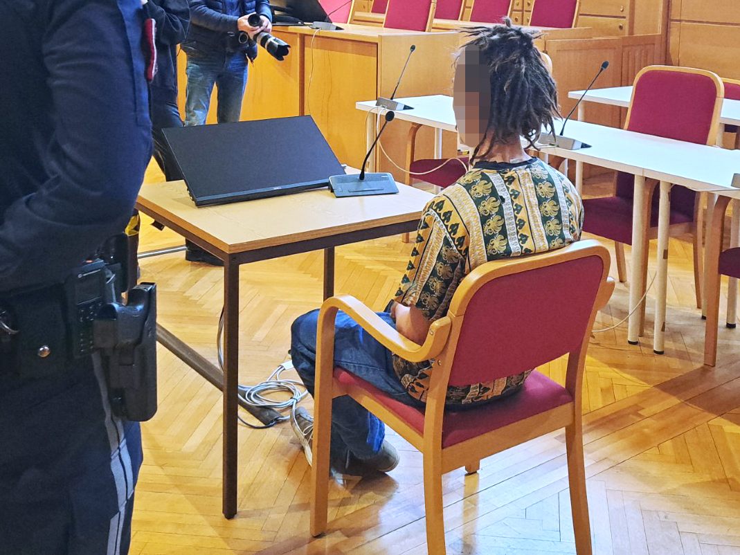 Der Angeklagte vor dem Prozess