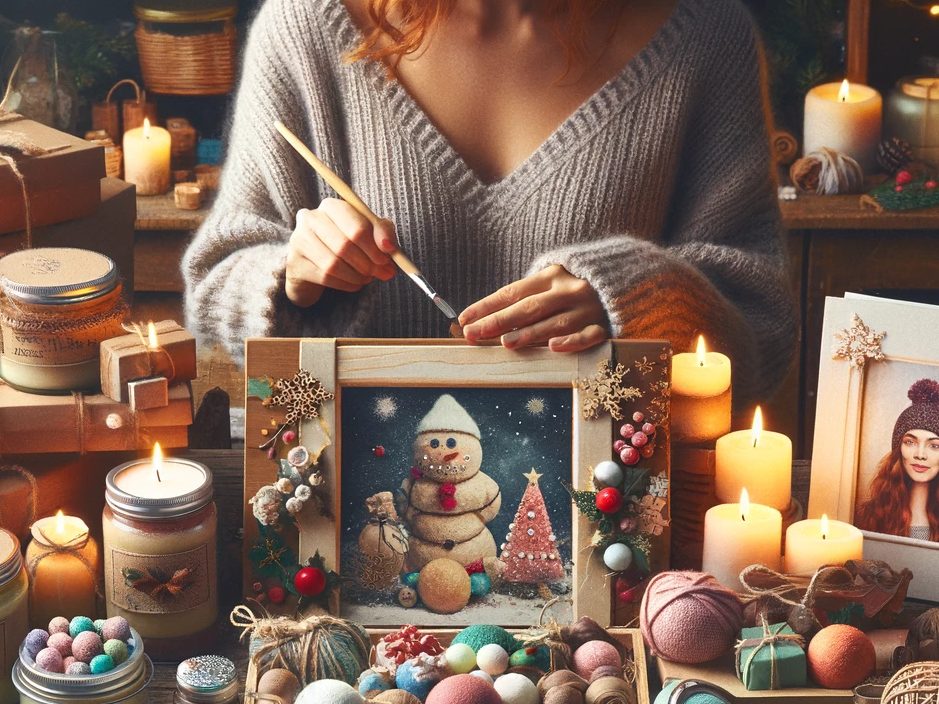 Viele Geschenke für Weihnachten kann man auch einfach selber machen.