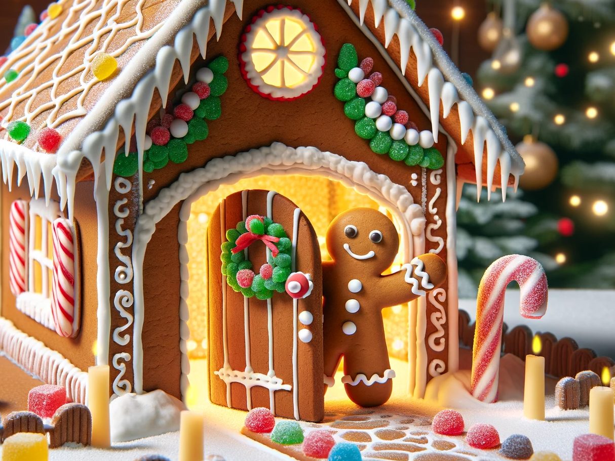 In vielen Ländern werden zu Weihnachten Lebkuchenmännchen gebacken.