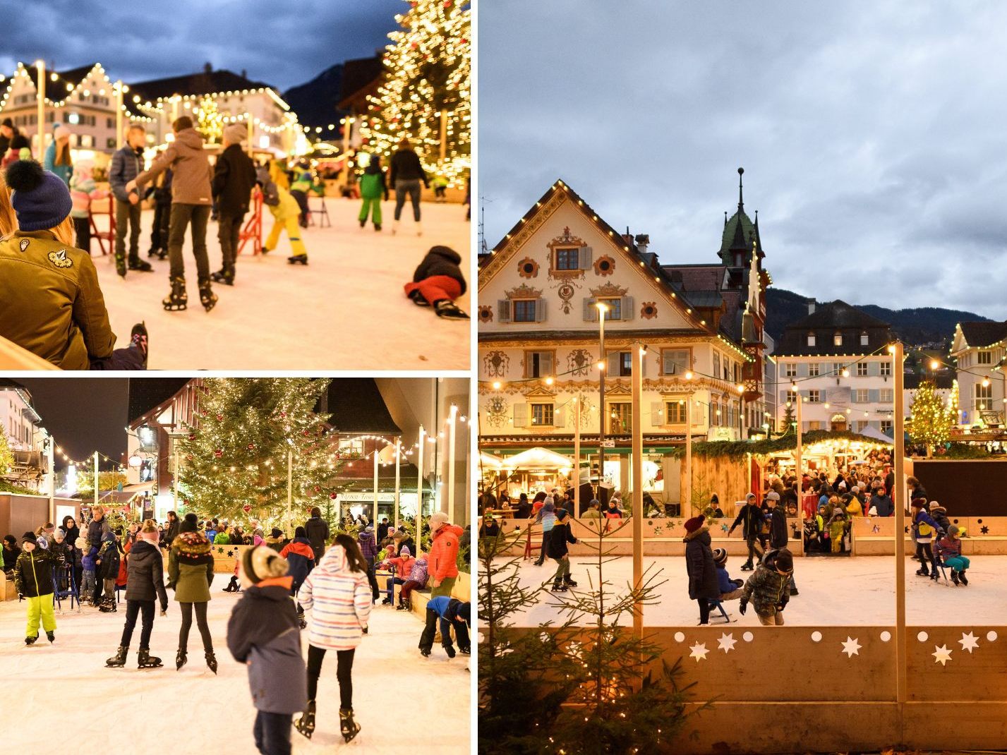Der Eislaufplatz am Christkindlemarkt ist vorerst Geschichte.