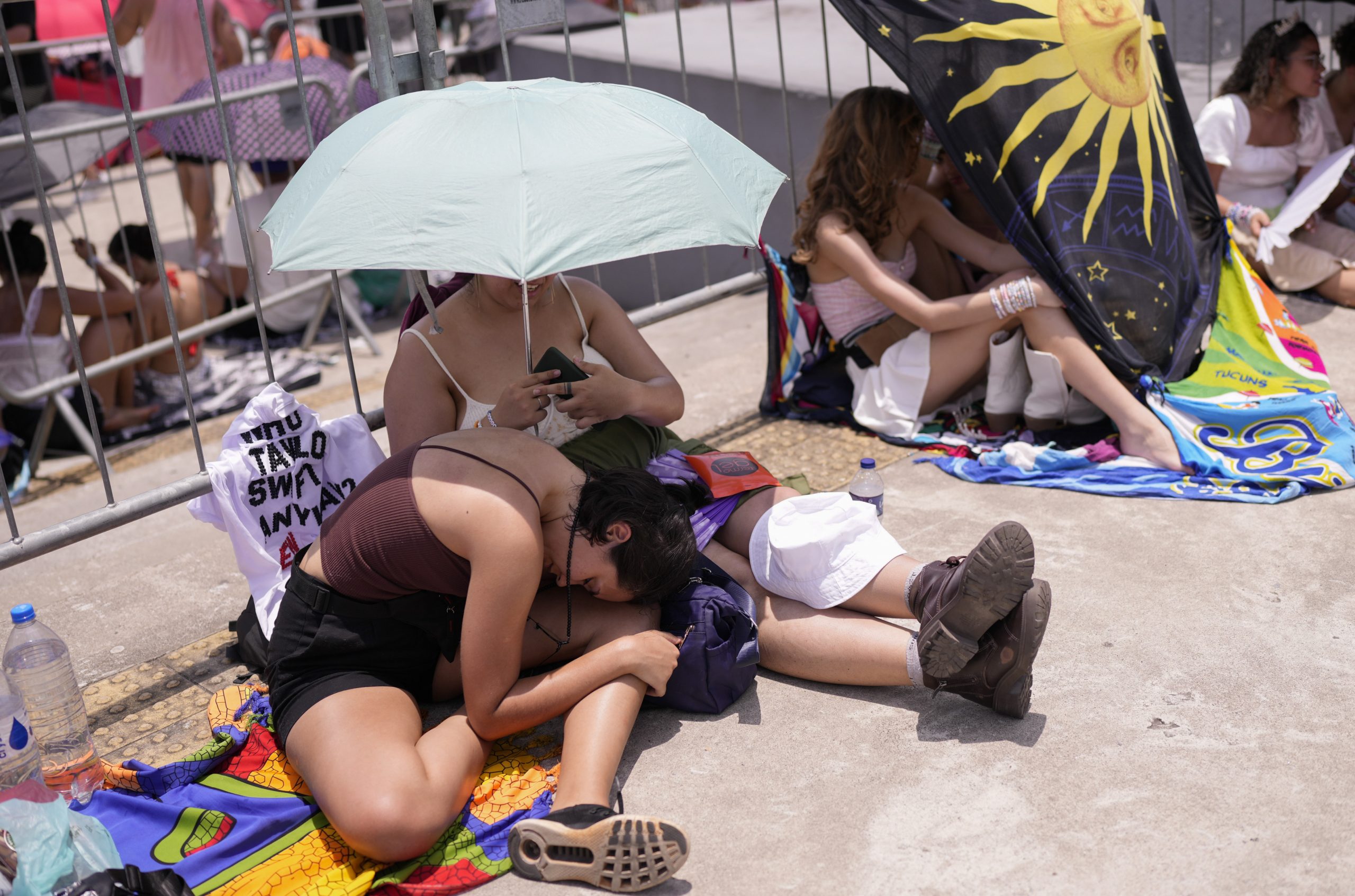Derzeit erlebt Brasilien eine Hitzewelle, bei der am Samstagnachmittag in Rio 42,5 Grad gemessen wurden.