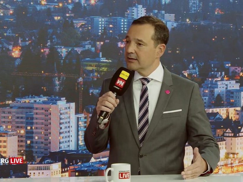 Gerald Loacker war am Donnerstag zu Gast in "Vorarlberg LIVE".