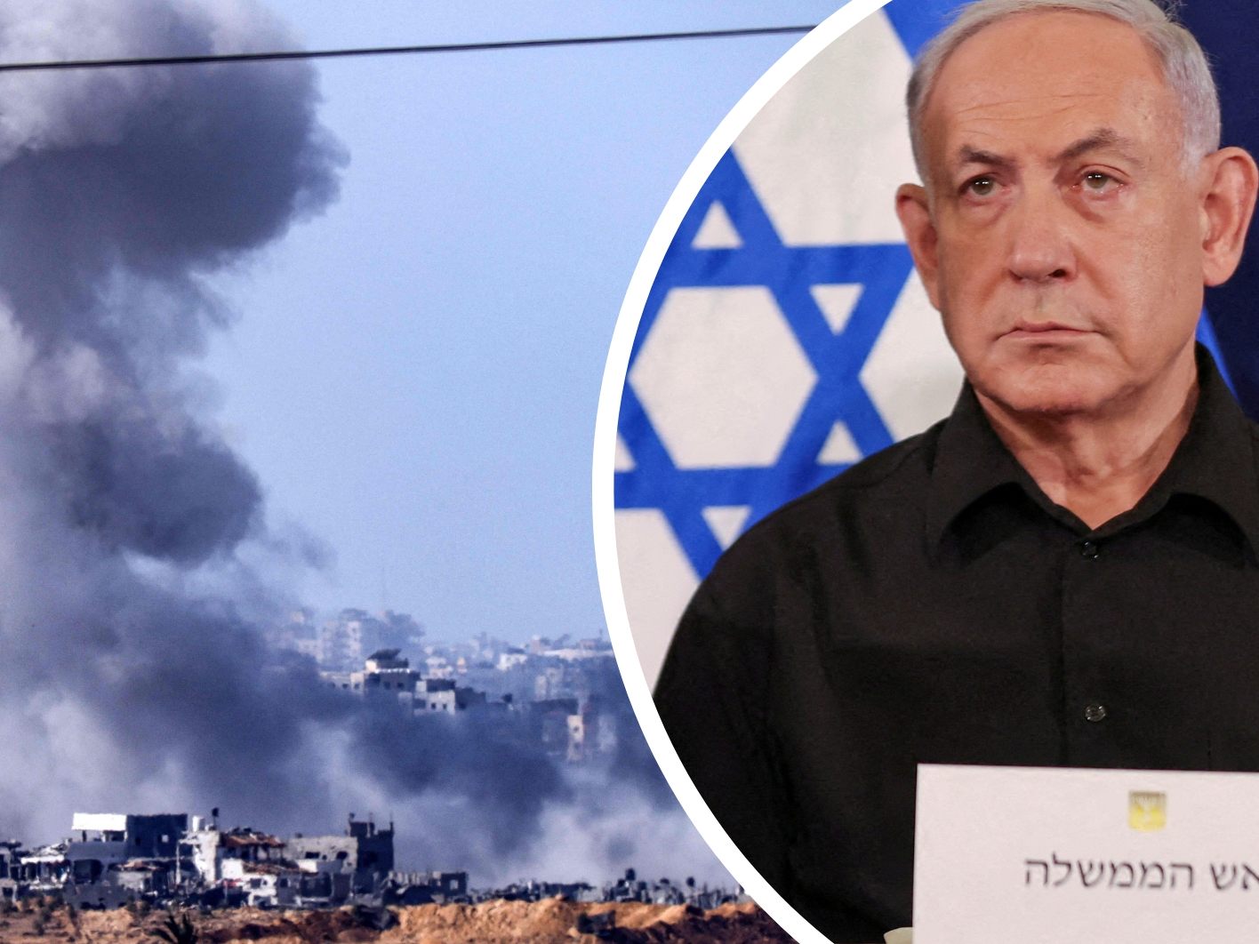 Israels Regierungschef Netanyahu will Gazastreifen nicht "erobern, regieren oder besetzen".