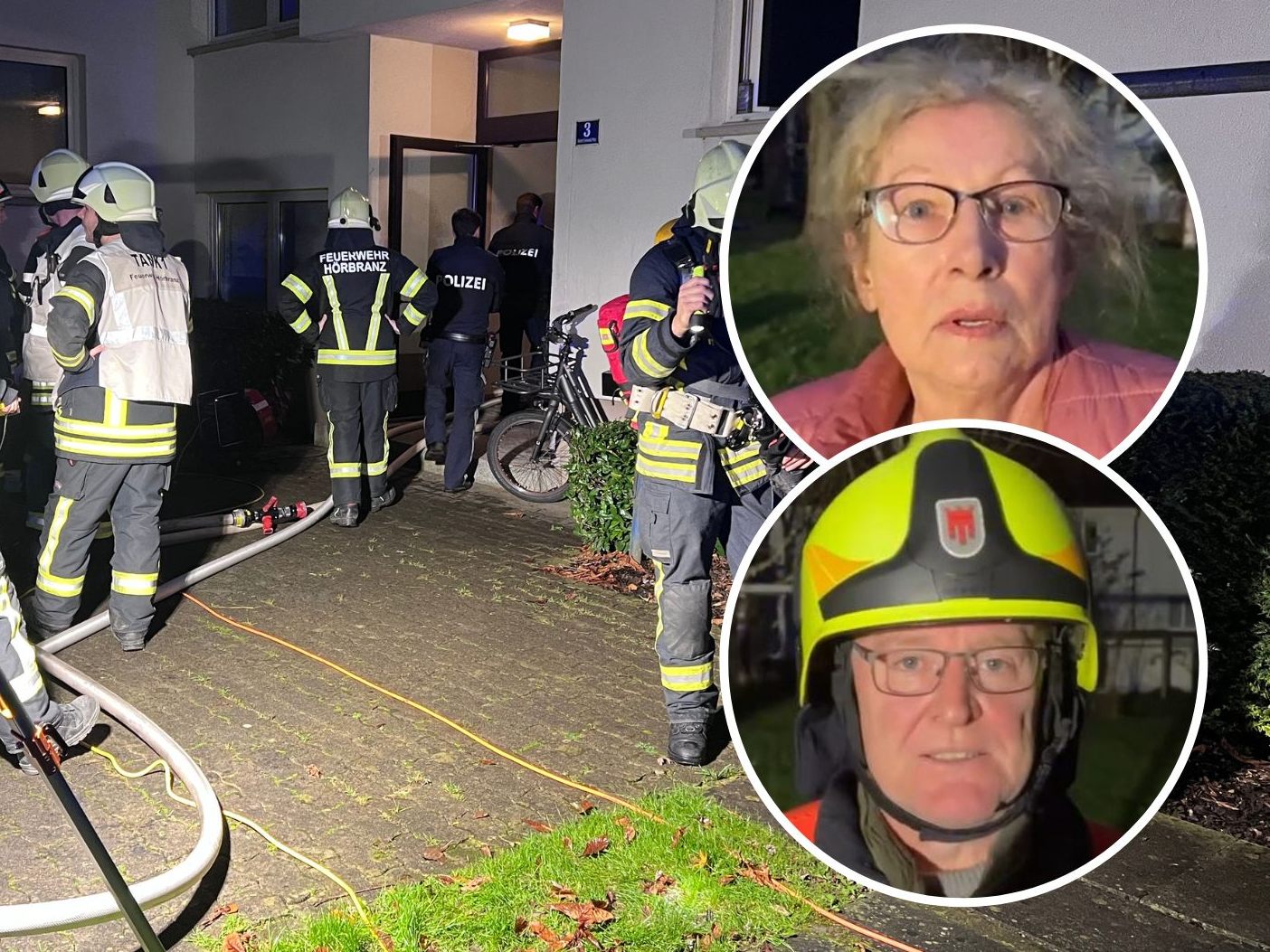 Rund 30 Feuerwehrleute im Einsatz