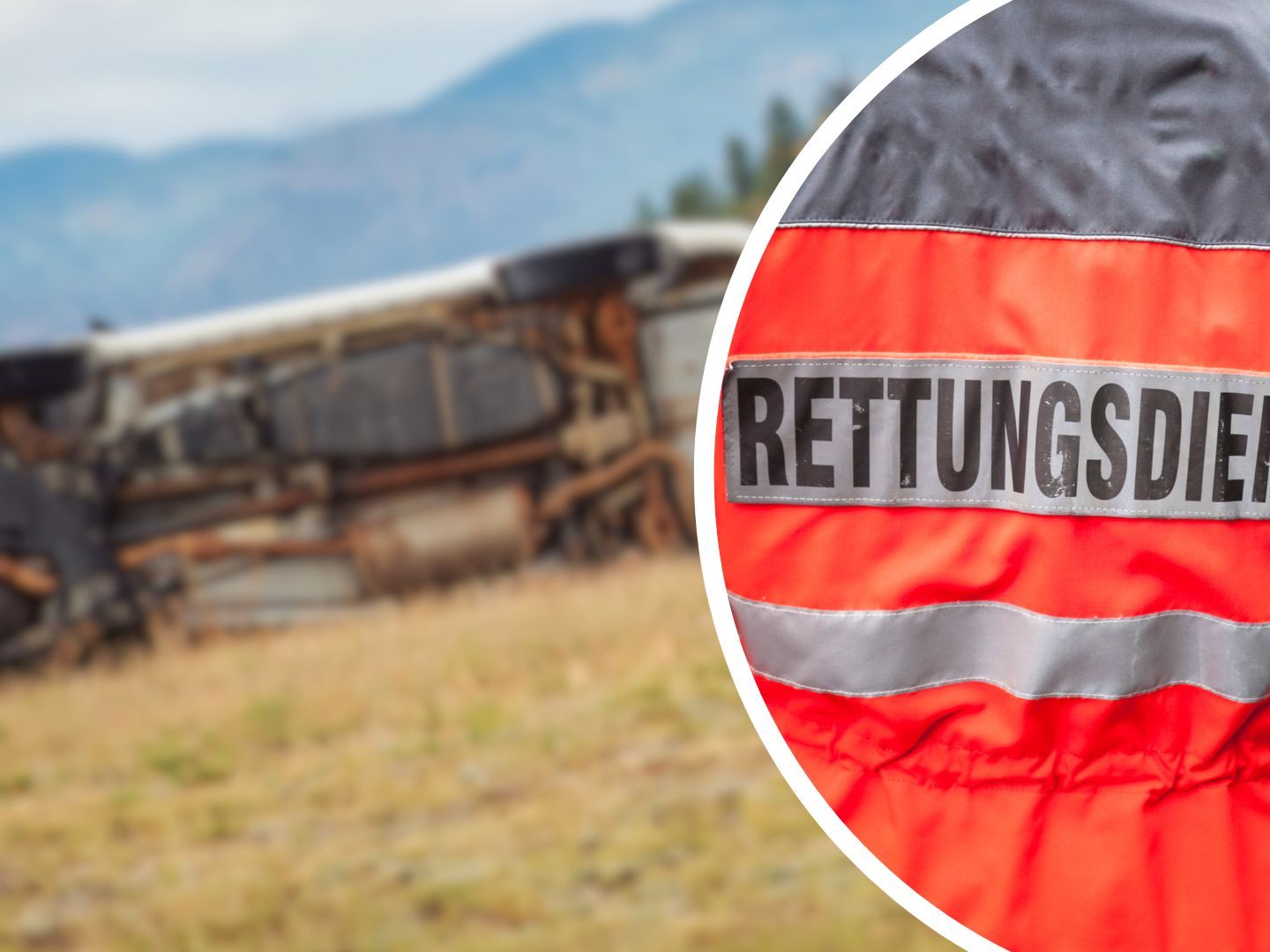 Unfallenker wurde ins Krankenhaus gebracht