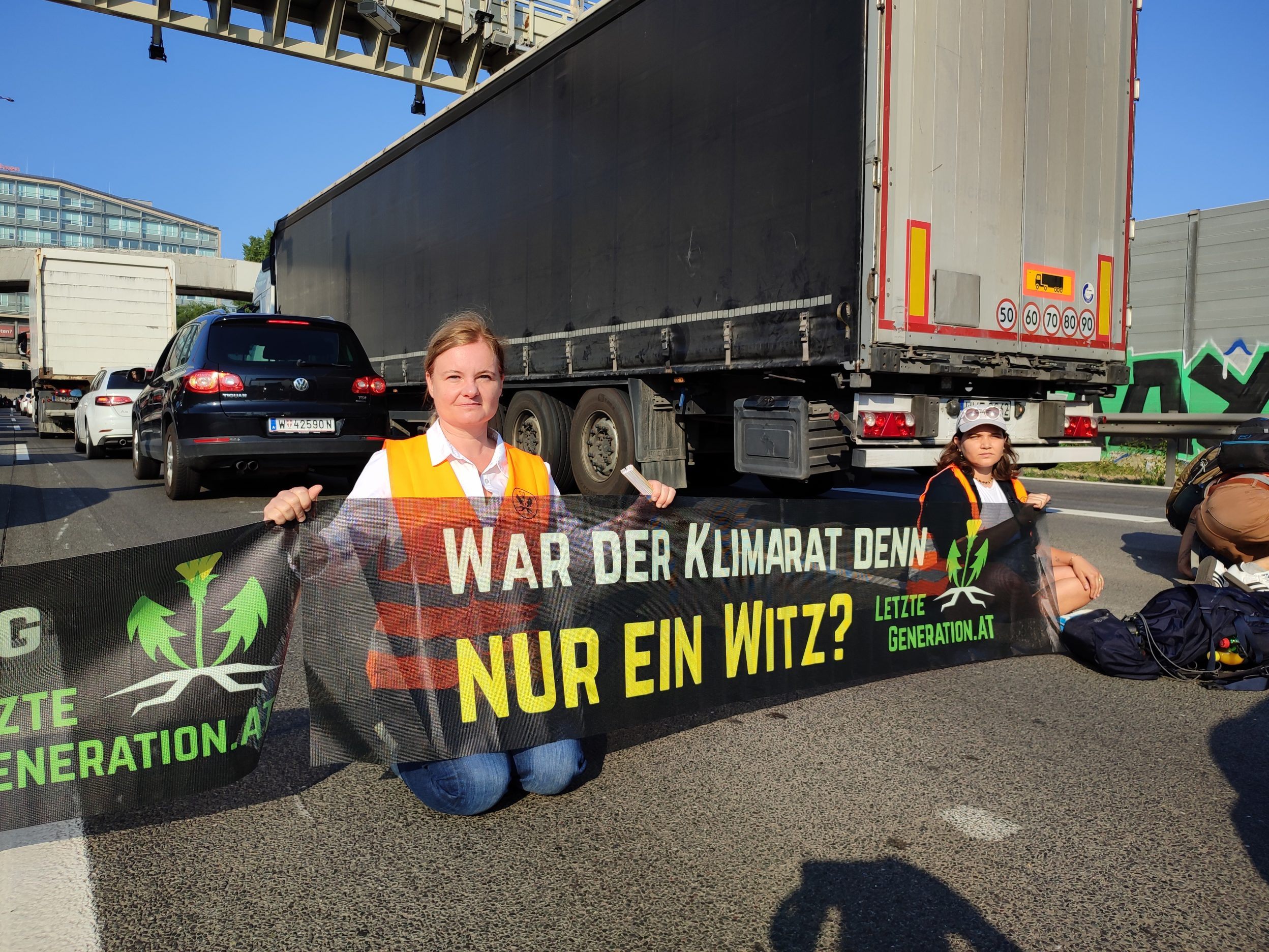 Gegen Mitglieder der Umweltorganisation "Letzte Generation" wird ermittelt.