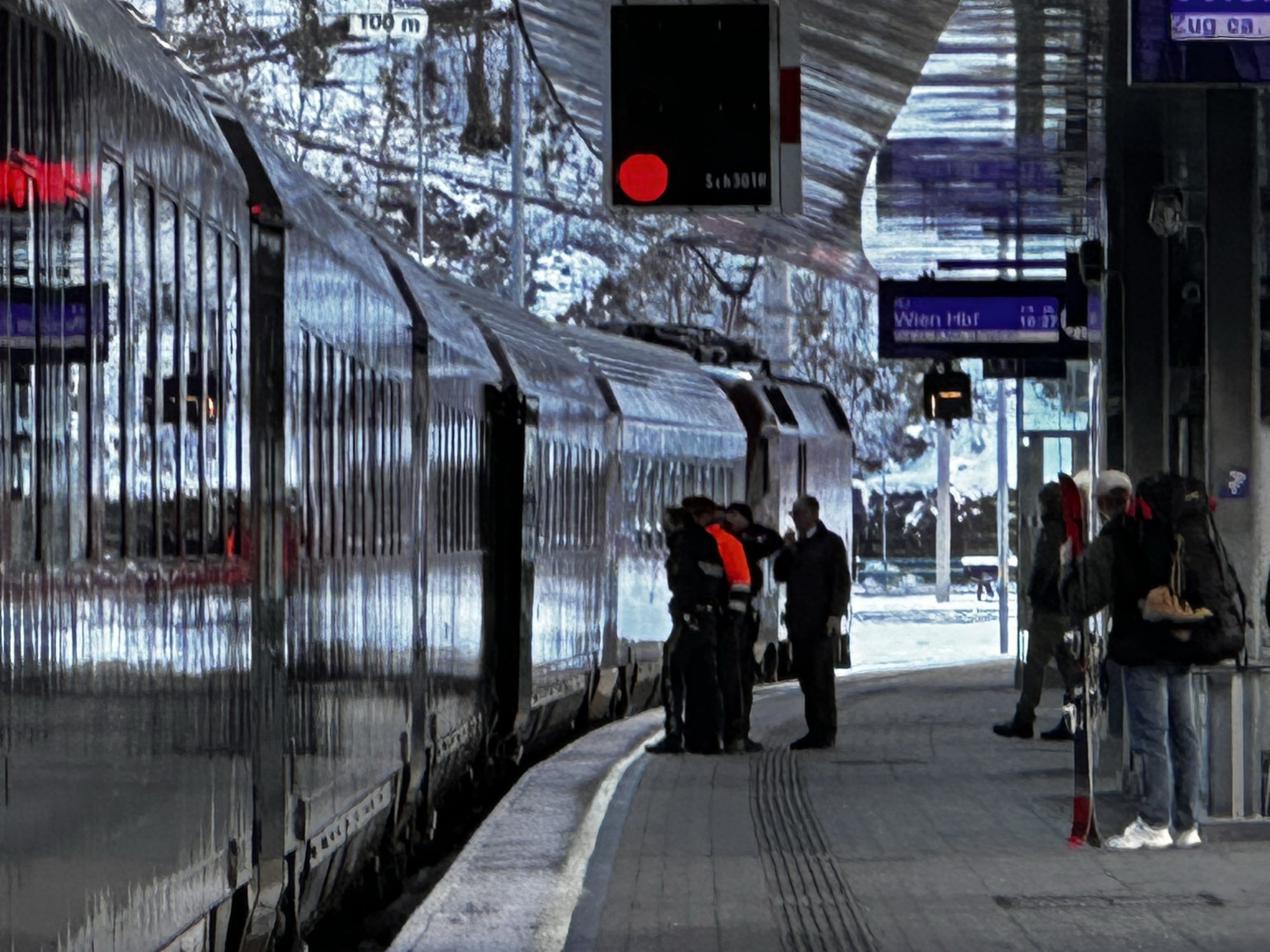 Polizeieinsatz wegen Zwischenfall in Railjet.