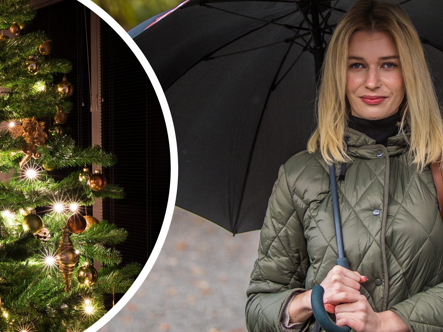 Schnee zu Weihnachten gibt es nur dort, wo er bereits liegt.