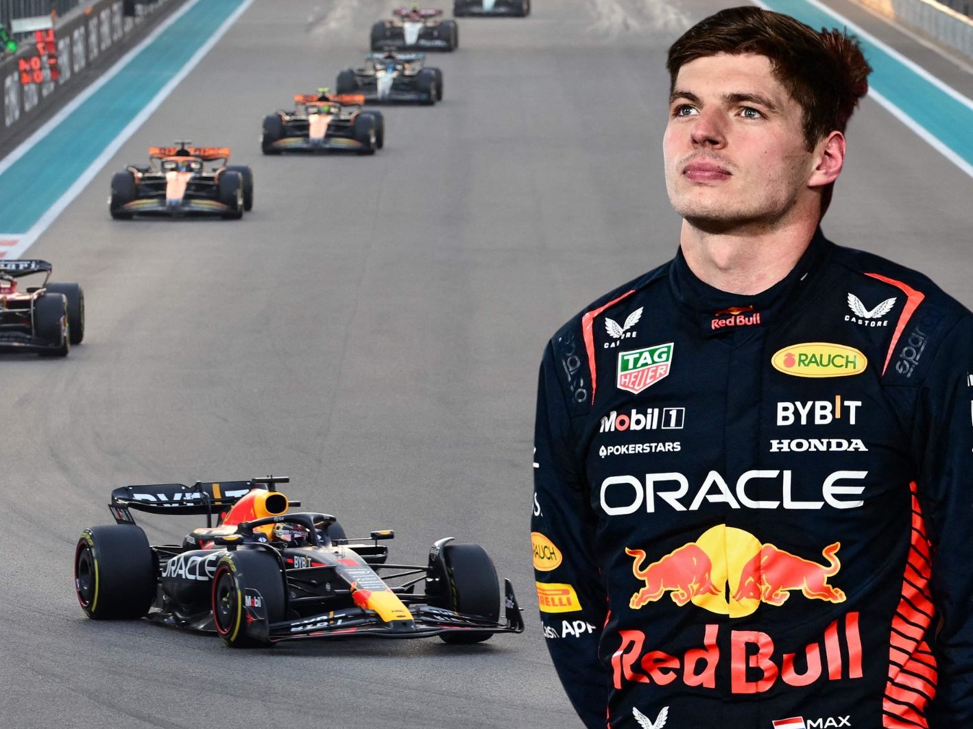 Max Verstappen erholt sich von der Rennsaison 2023.
