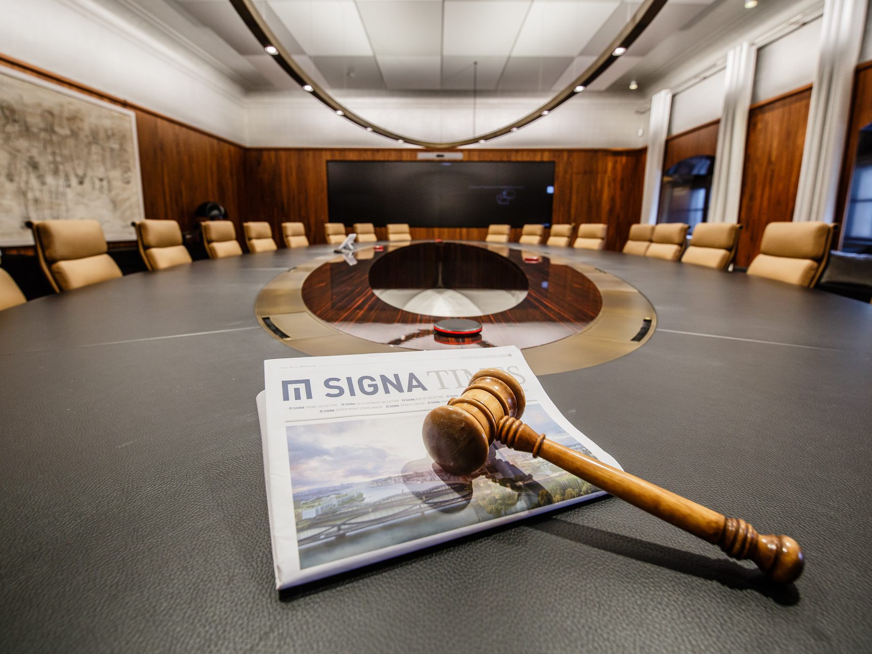 Das Inventar der Signa wird versteigert.