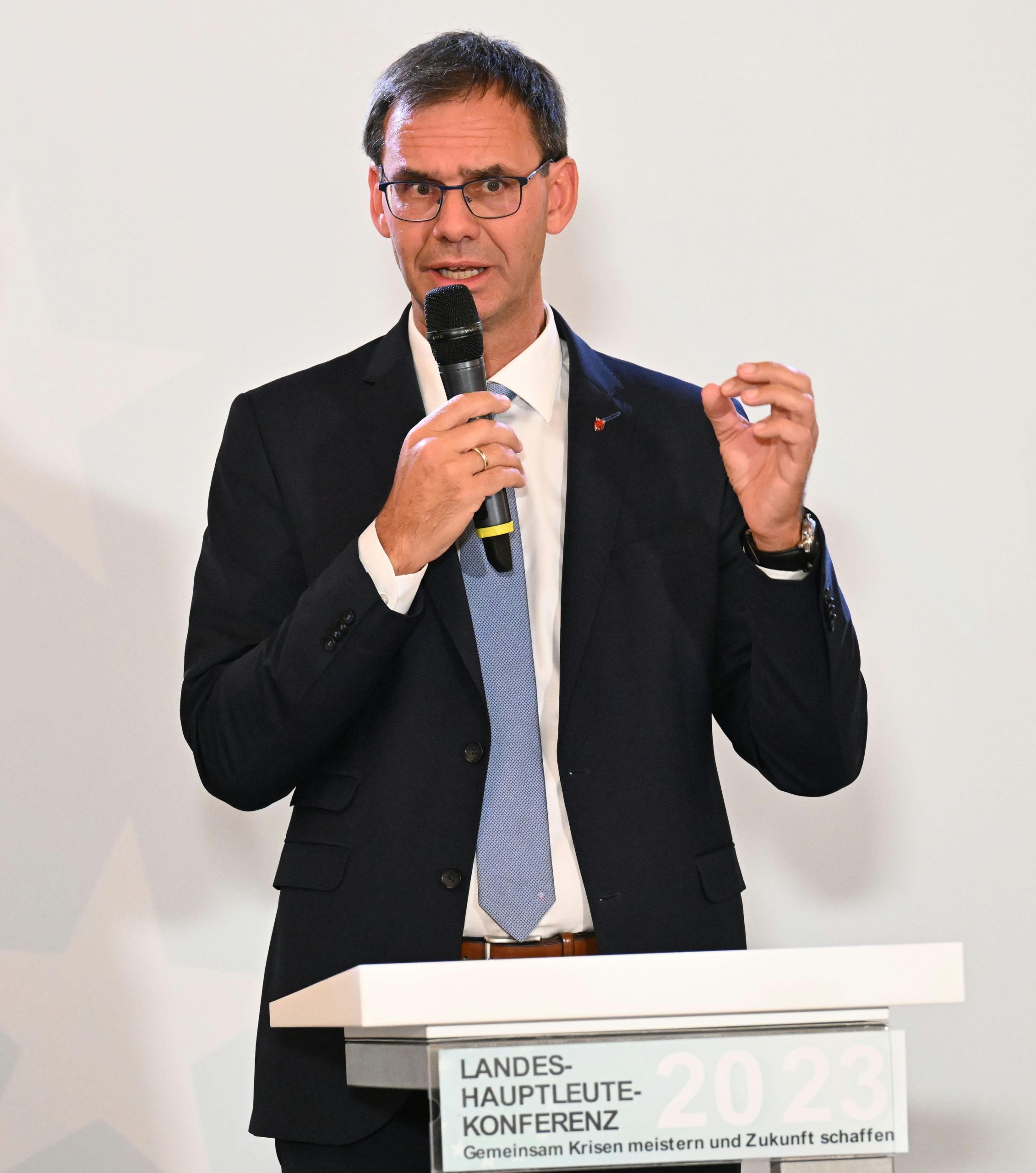 Vorarlbergs Landeshauptmann Markus Wallner (ÖVP) fordert eine Besoldungsreform für die Polizei