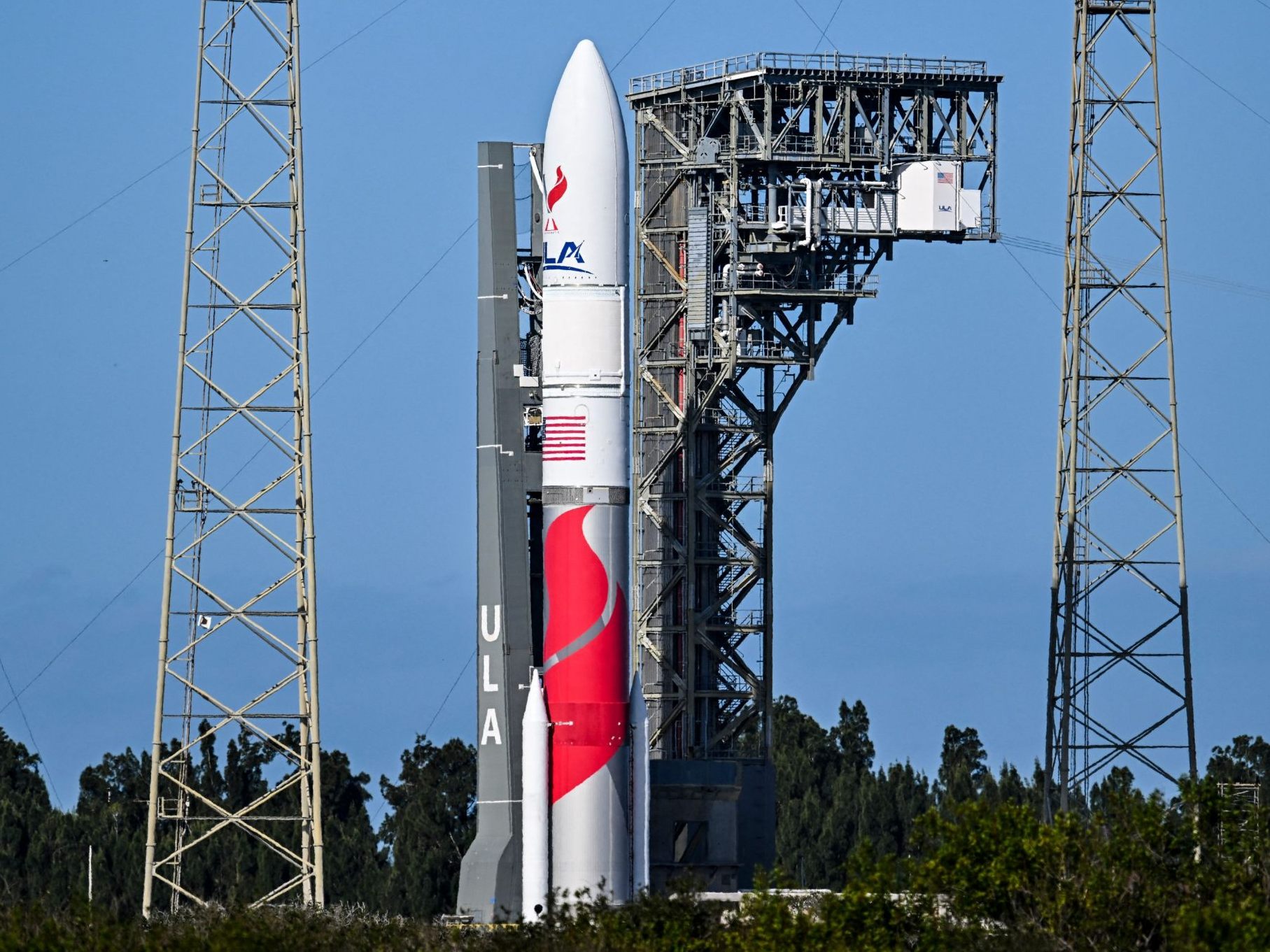 Die "Vulcan Centaur"-Rakete soll am Montag abheben.