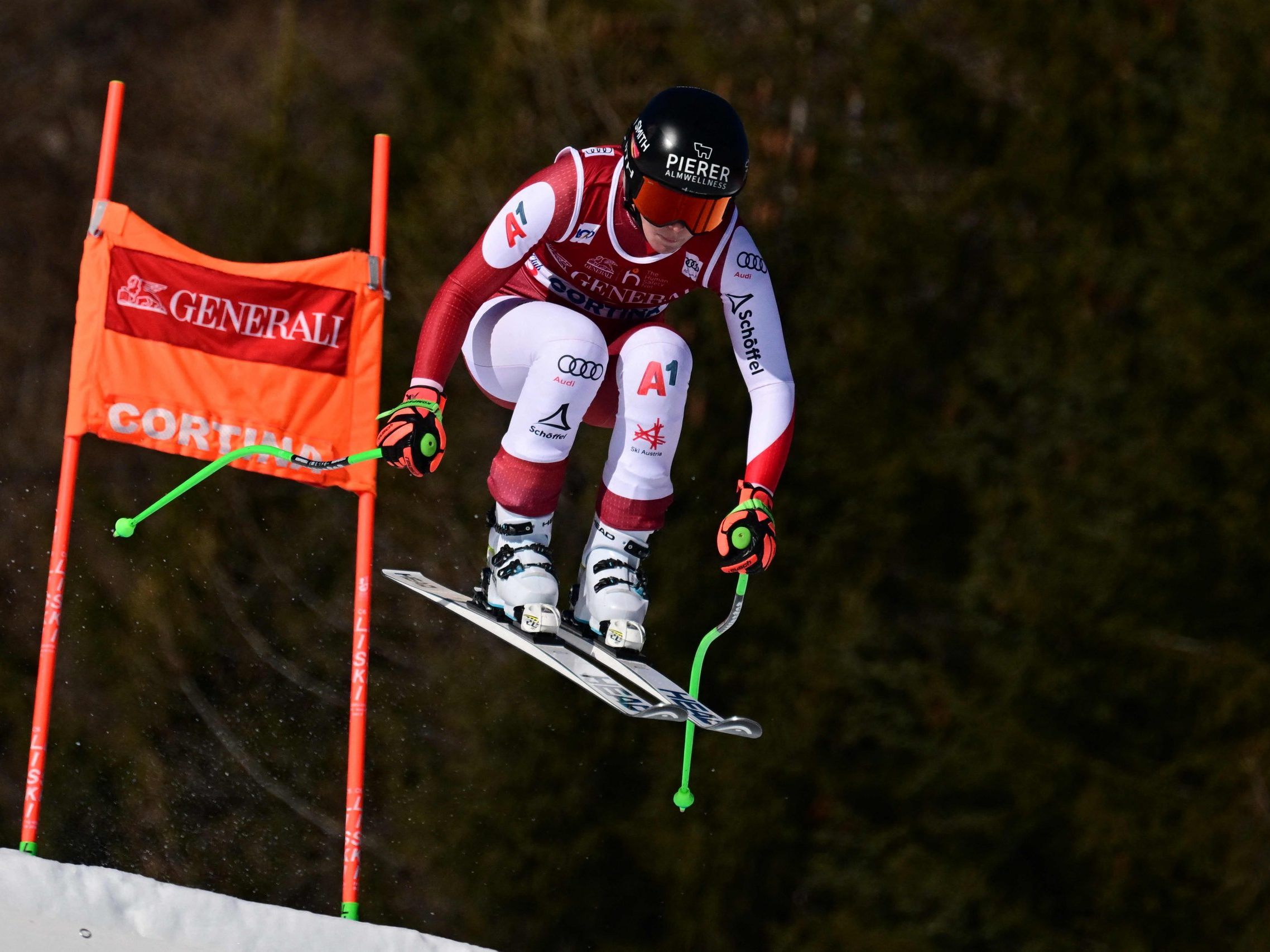 Cornelia Hütter will auch im Super-G wieder voll angreifen.