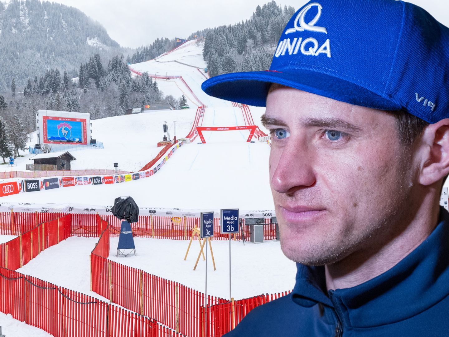 Matthias Mayer sorgte bei einem Empfang in Kitzbühel für Aufregung.