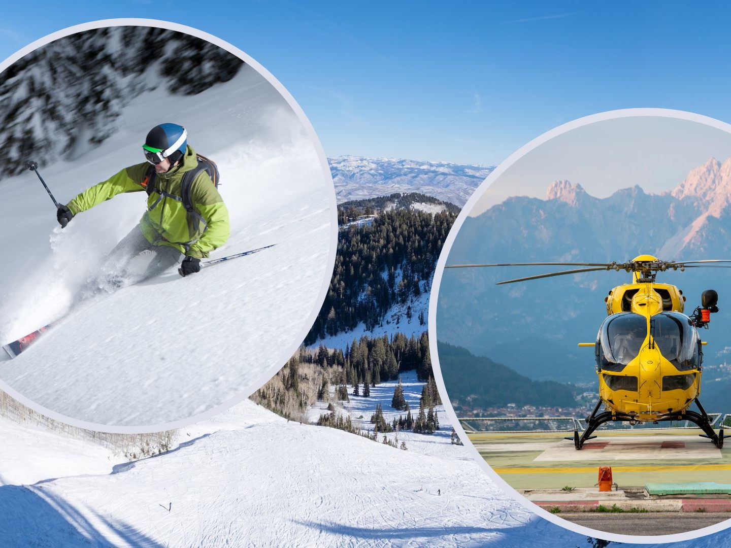 Skifahrer im Montafon von der Piste abgekommen.