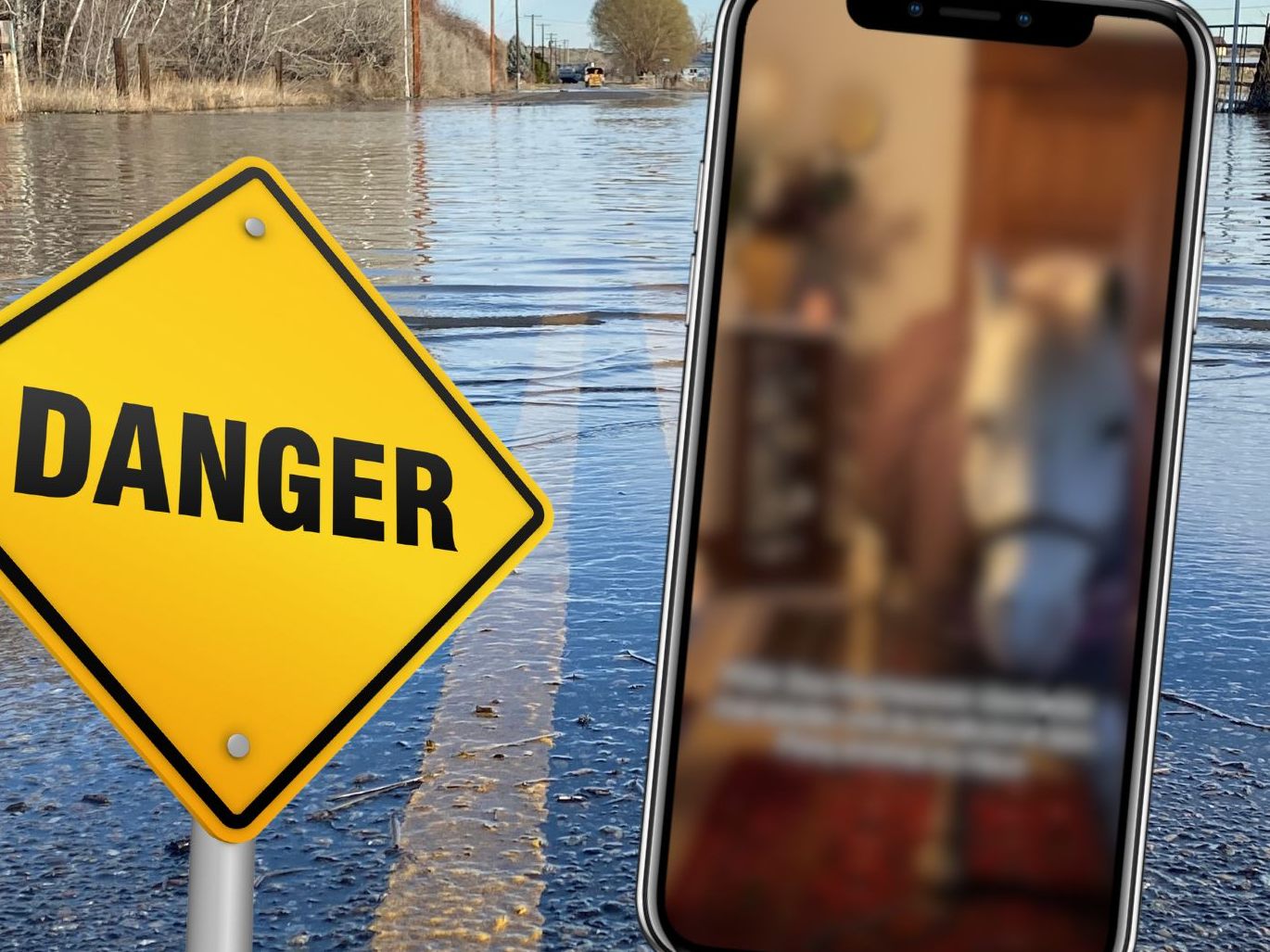 Eine 15-jährige TikTokerin aus Niedersachsen rettet ihr Pony vor dem Hochwasser, indem sie es in ihr Wohnzimmer bringt.
